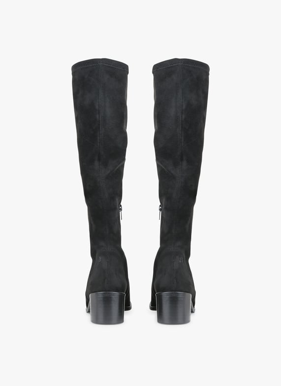 Bottes En Cuir Velours Joe Toile Suede Stretch Noir Jb Martin Femme 8954 51 TOILE SUEDE STRETCH NOIR Place des Tendances