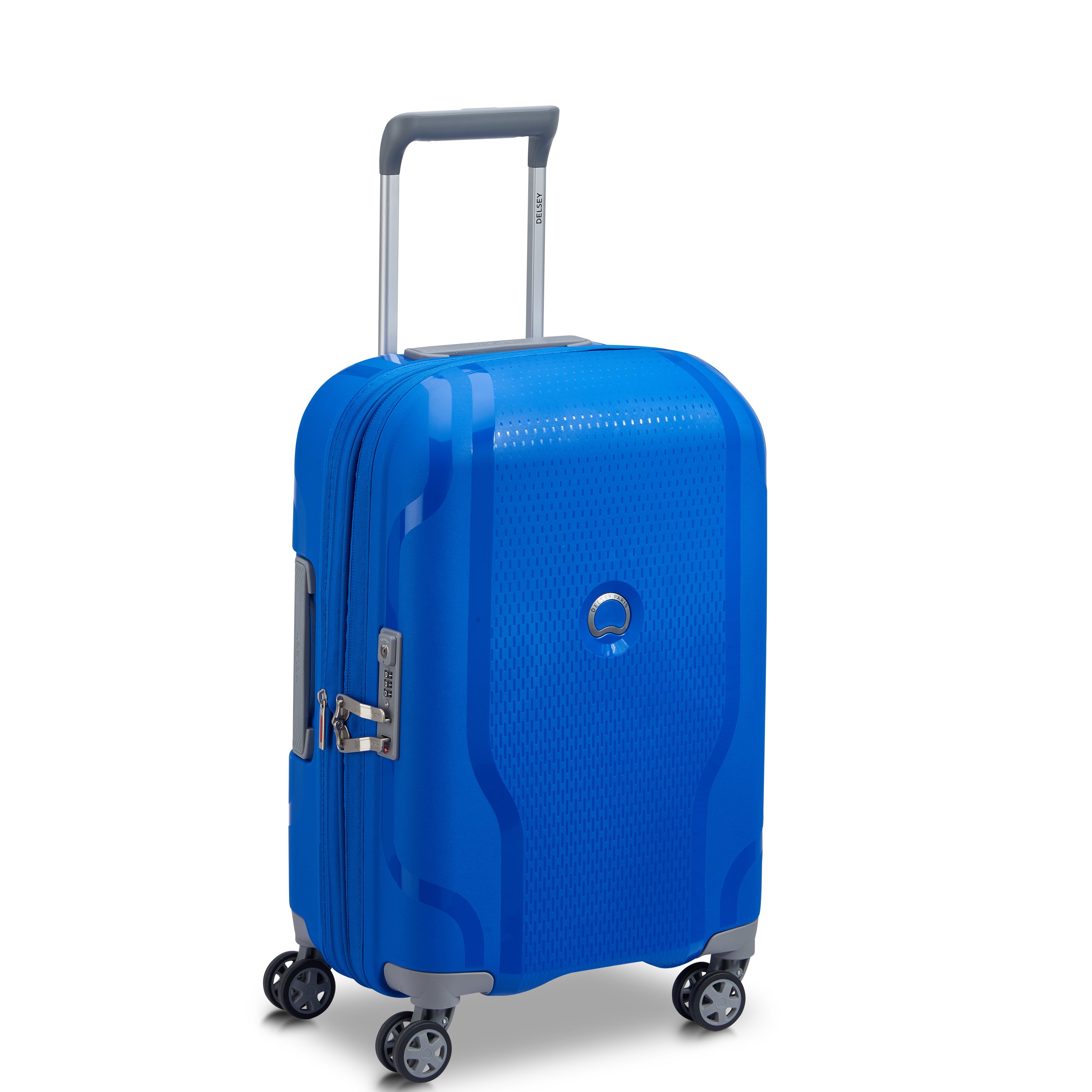 Rigid cabin suitcase | Blue DELSEY PARIS Women
