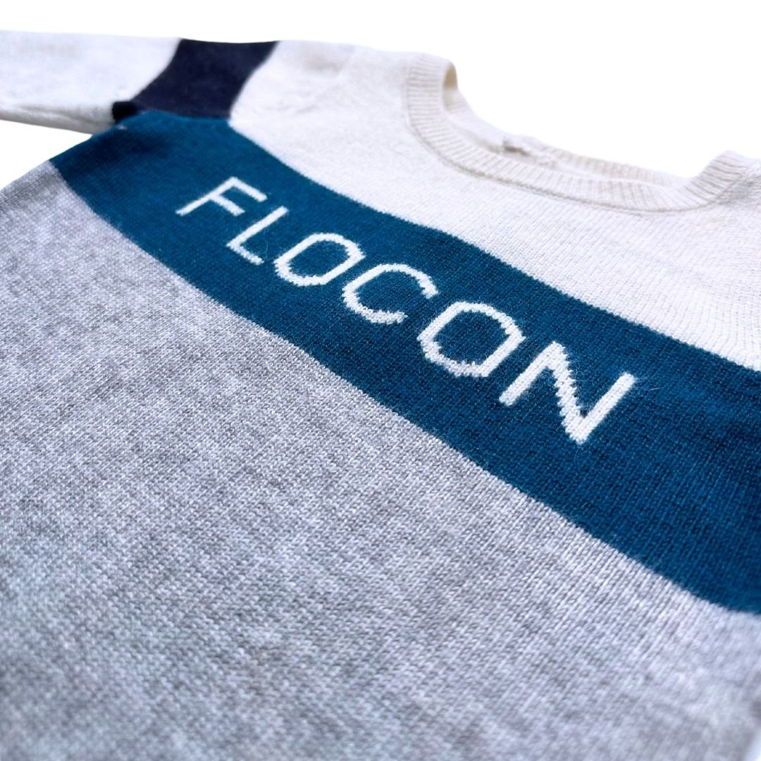 Grey baby jumpsuit - 12 months JACADI - Seconde Main Grey