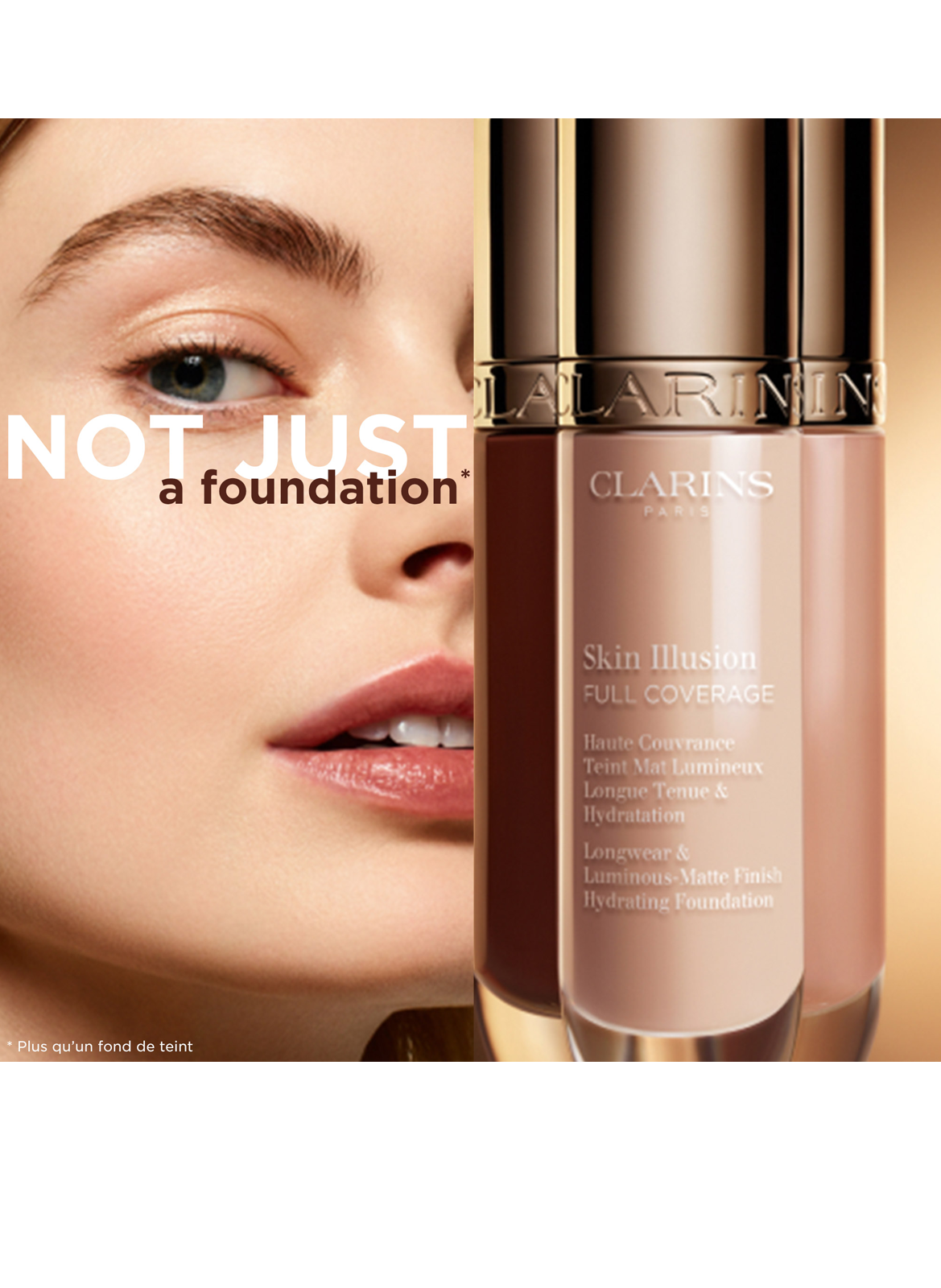 Skin Illusion Full Coverage - Fond de teint haute couvrance mat lumineux longue tenue CLARINS 103n