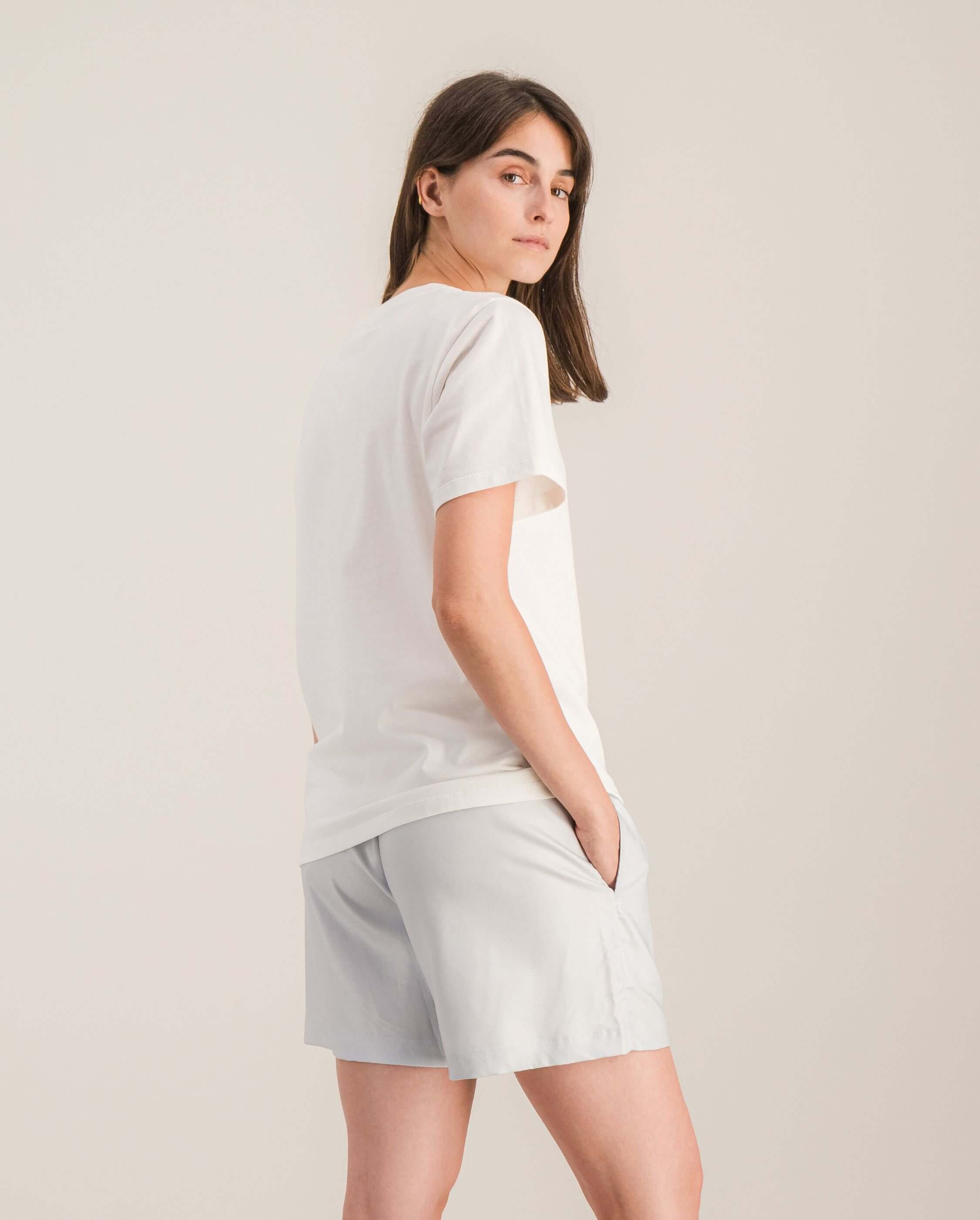 Short women's pajama, blue ANGARDE Blue