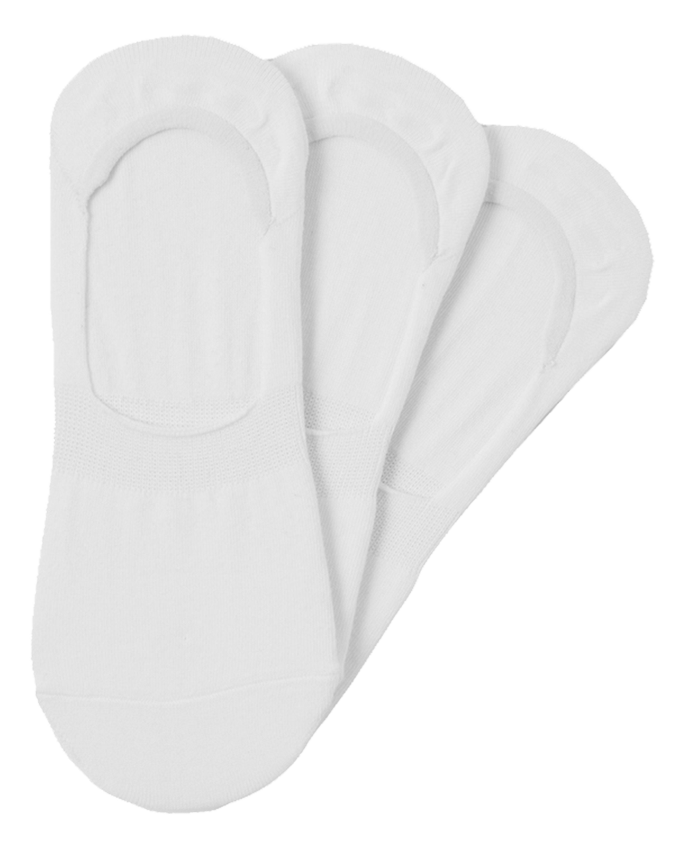 Organic Cotton Blend Socks SELECTED White