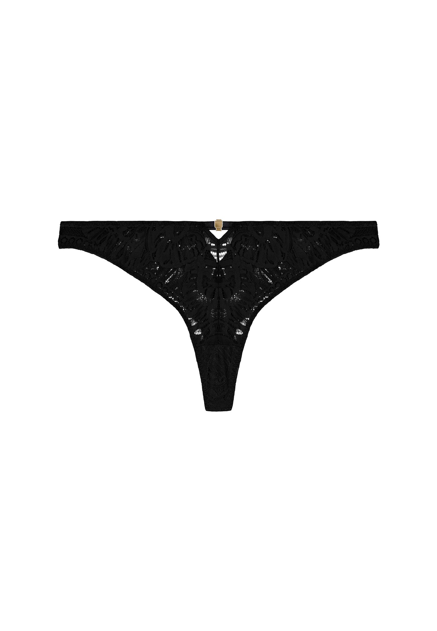 Cotton tanga AUBADE Black