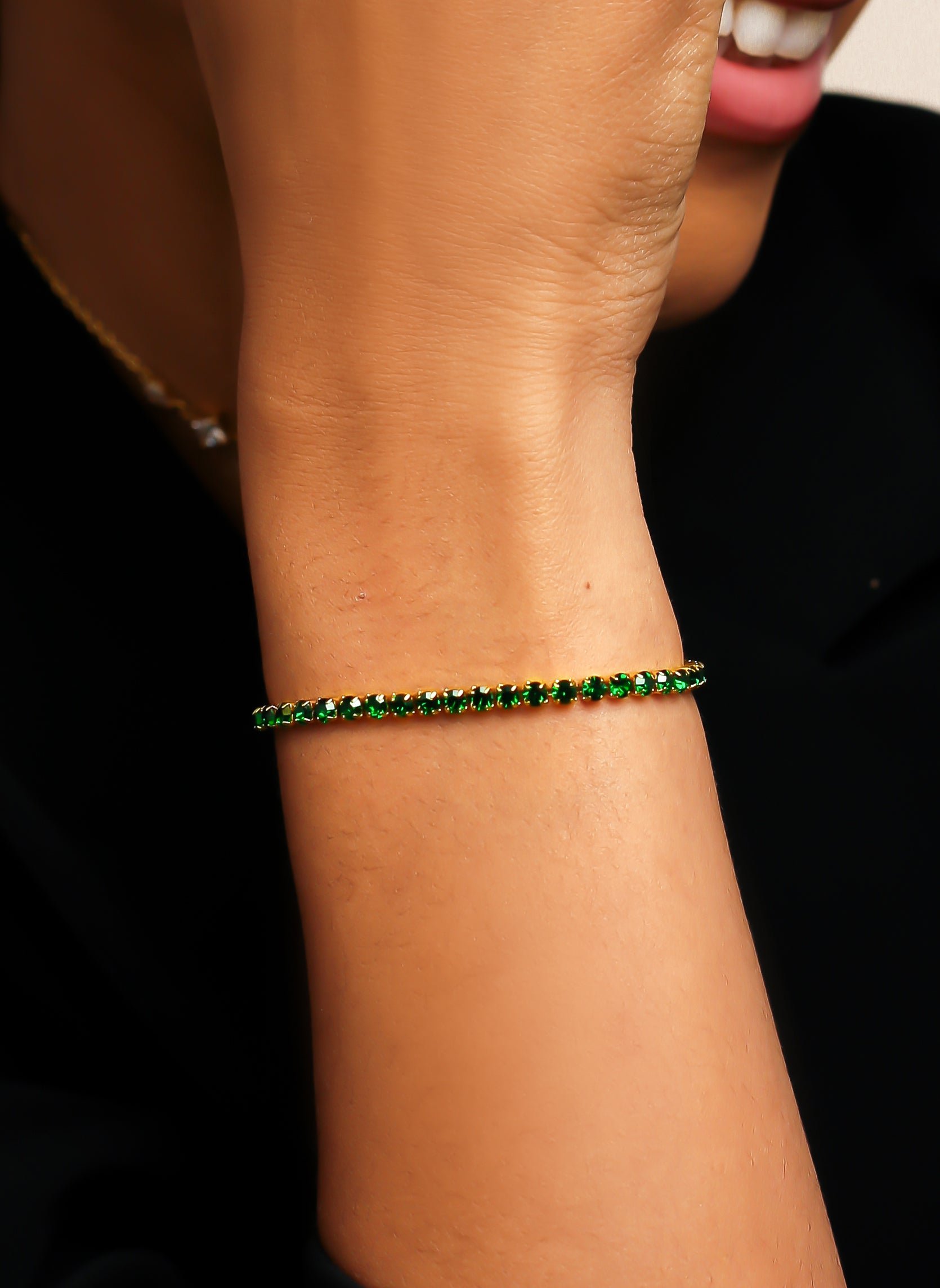 Chain bracelet AEC Paris Green