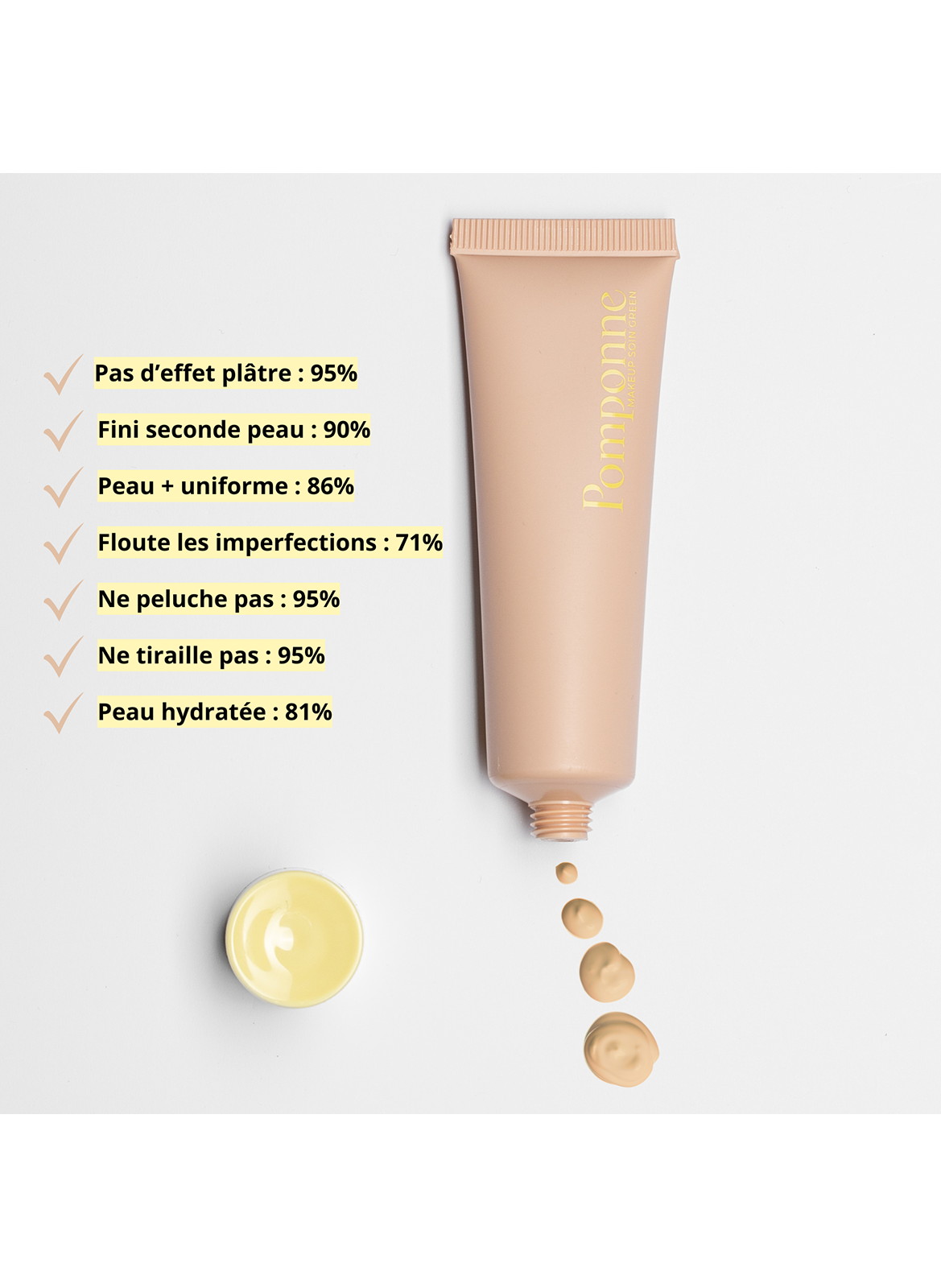 BB crème hydraterende SPF20 POMPONNE Nude