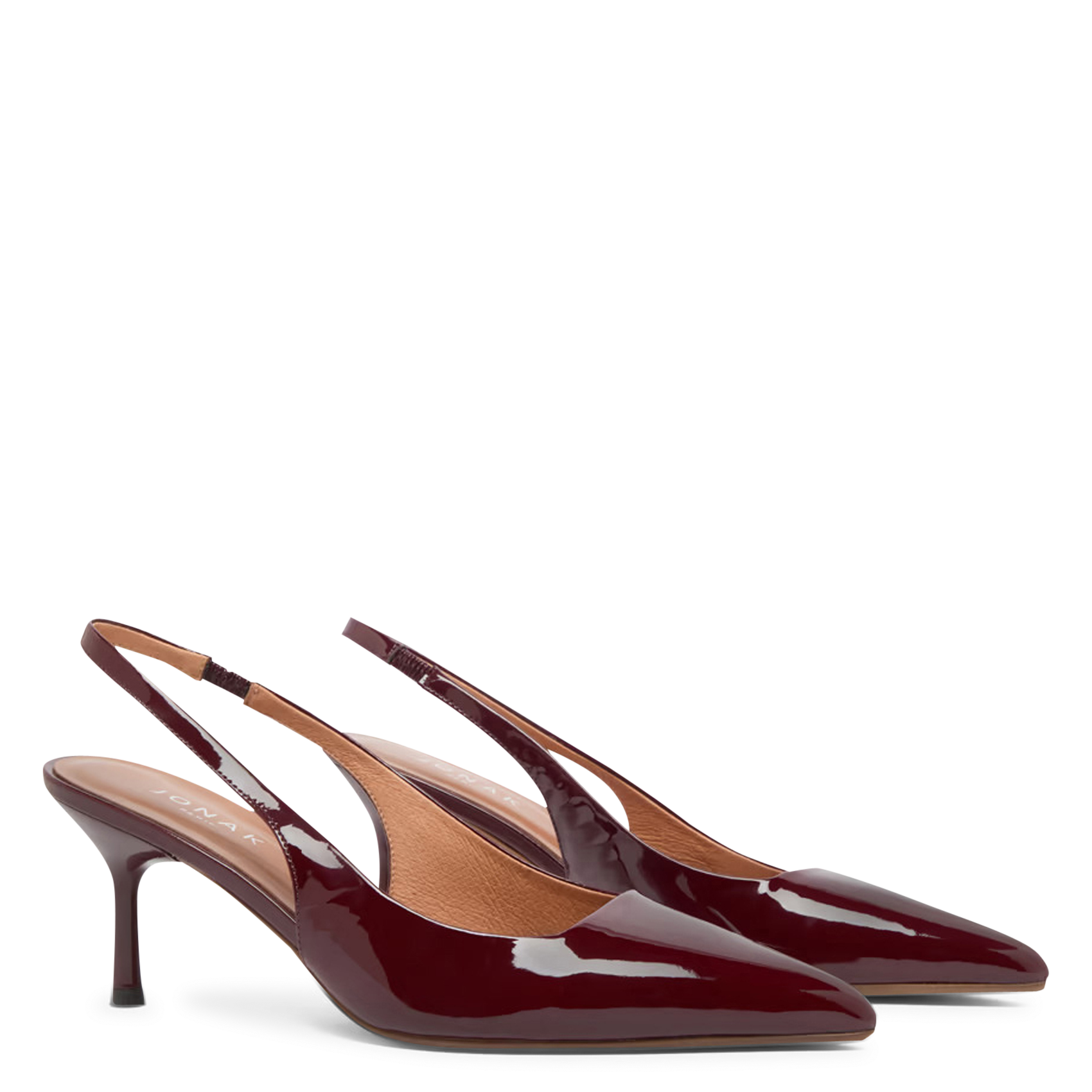 Patent high heels JONAK Red