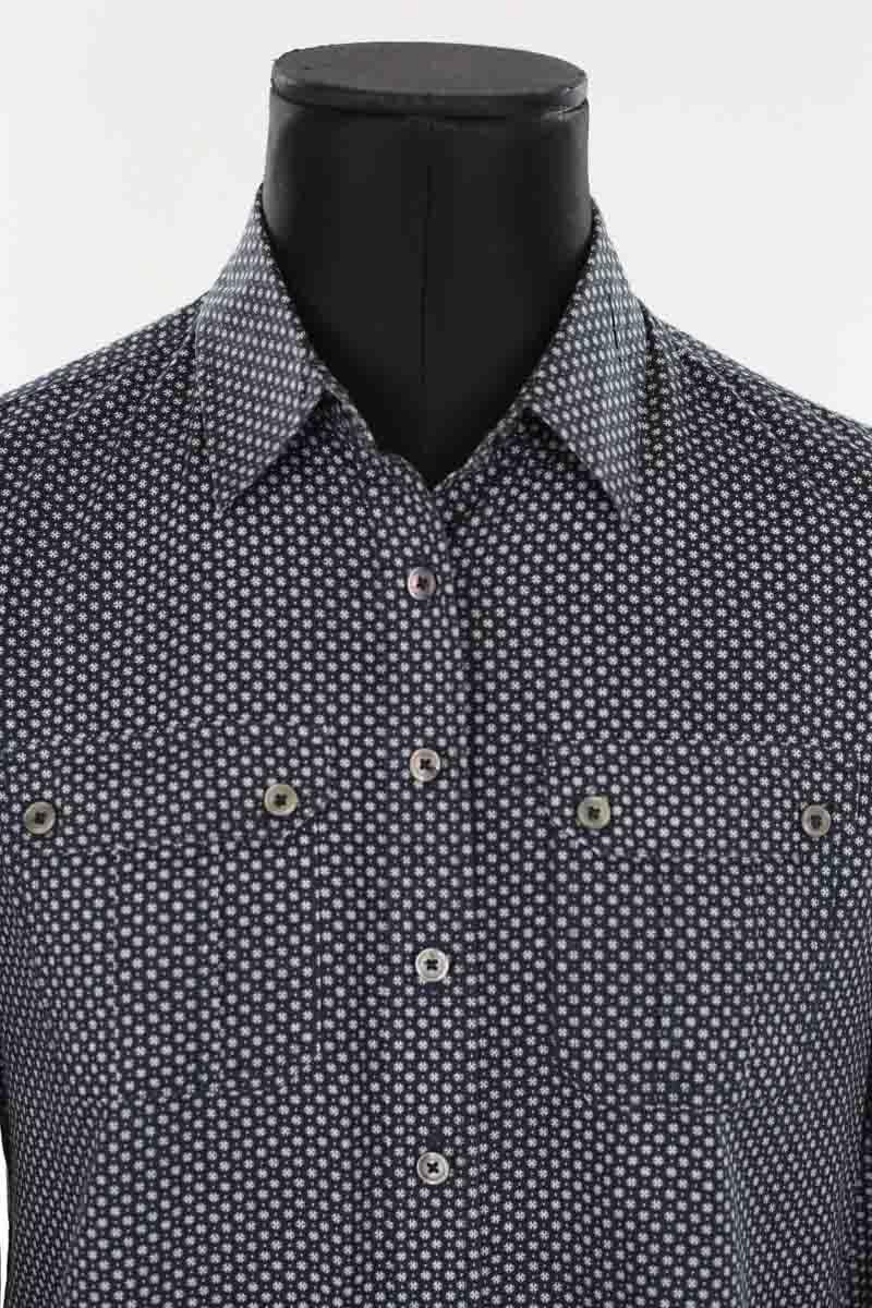 Cotton shirt TOMMY HILFIGER - SECONDE MAIN Blue