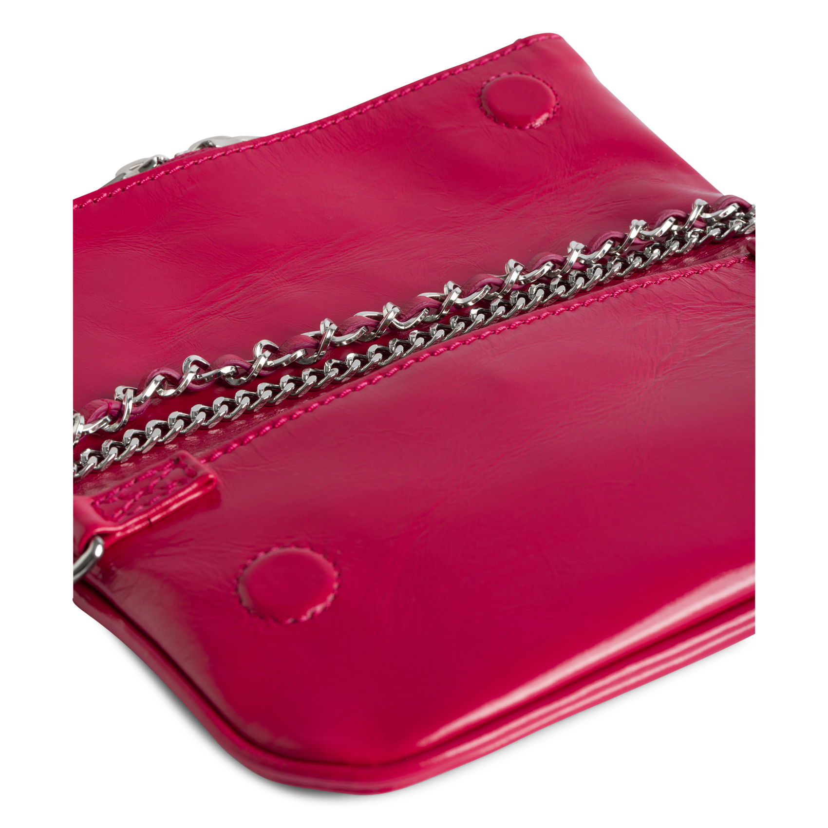 Leather bag ZADIG&VOLTAIRE Pink