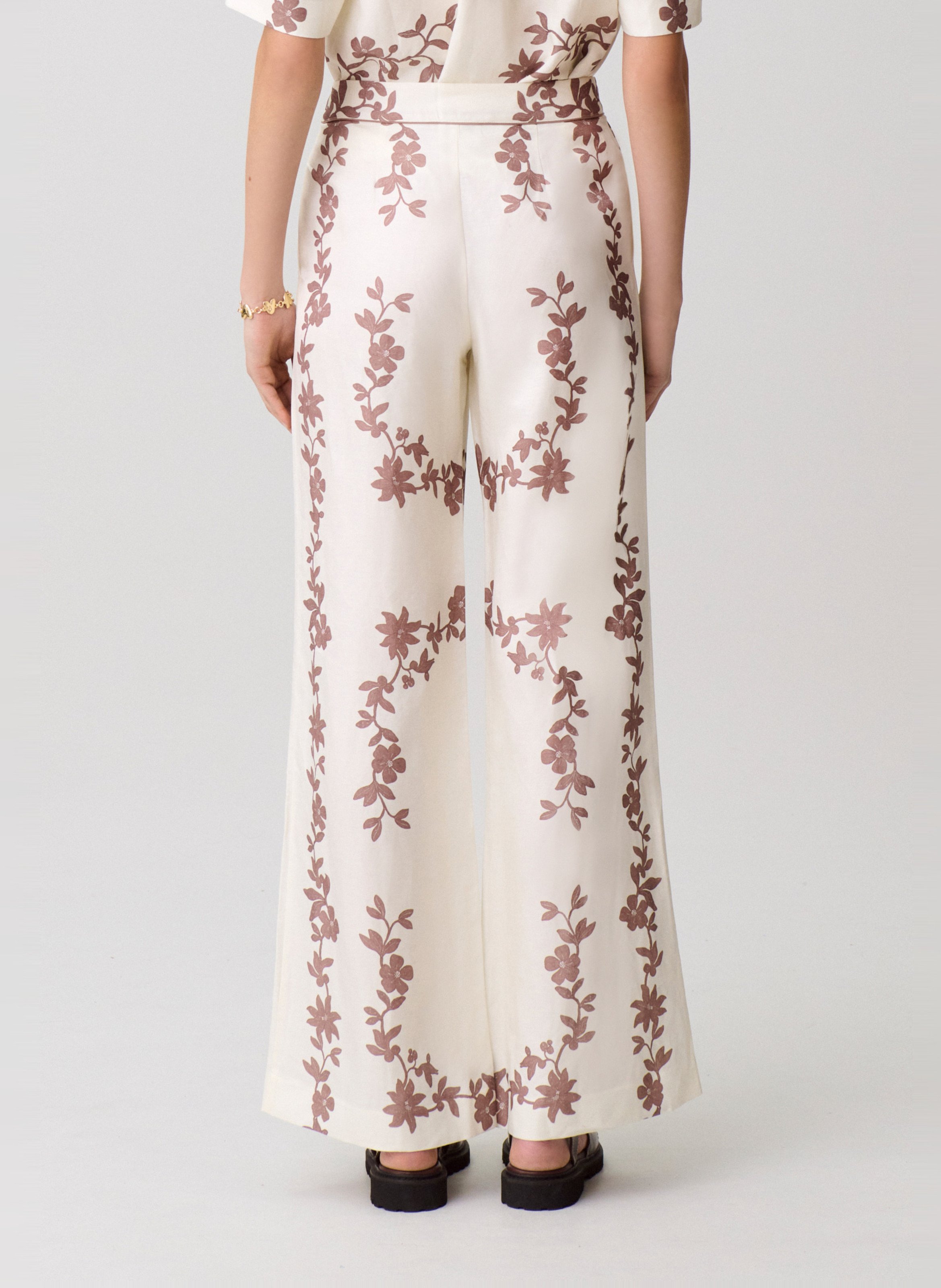 Pantaon large imprimé  CLAUDIE PIERLOT Multicolore