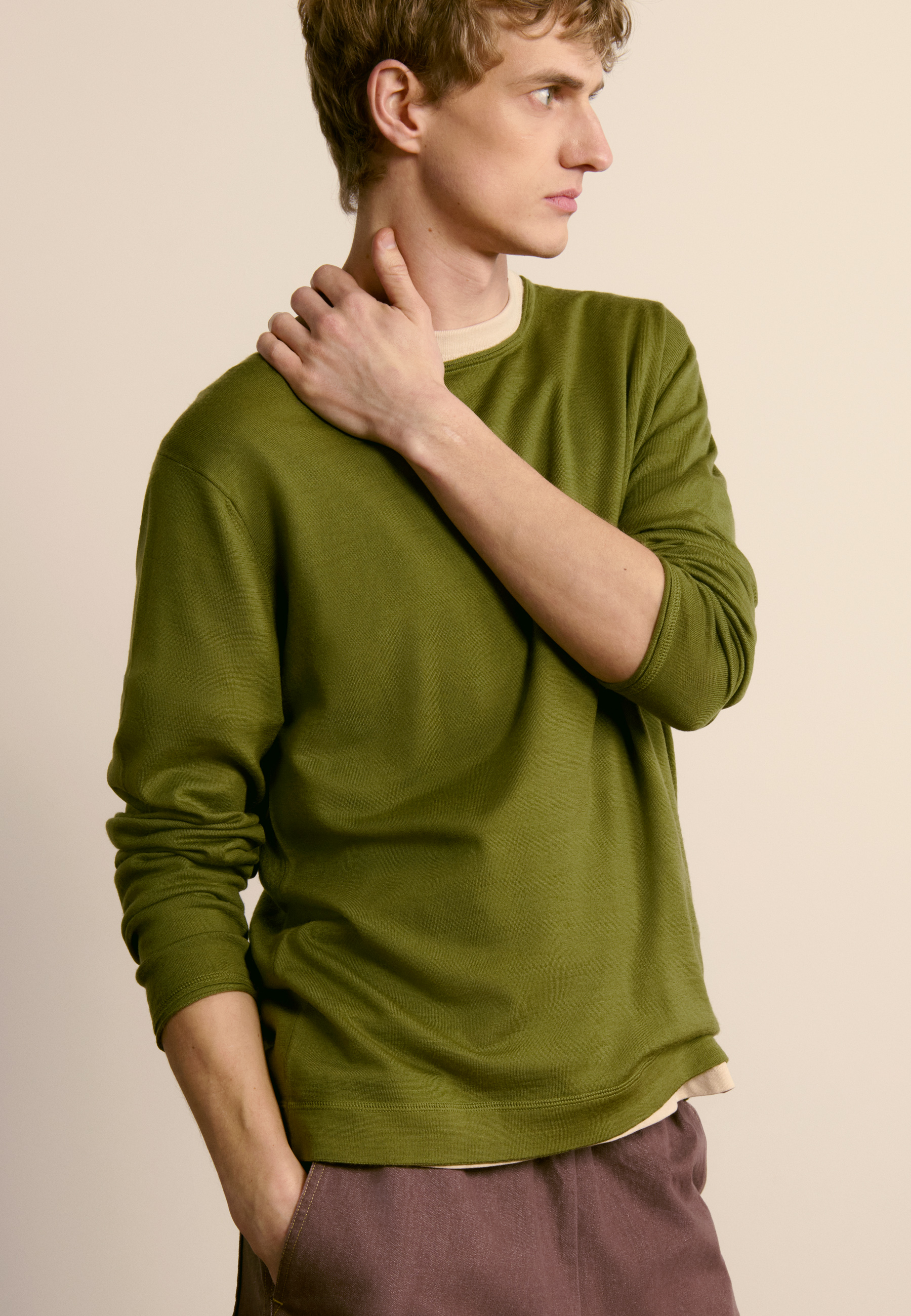 Merino wool sweater MAISON MONTAGUT