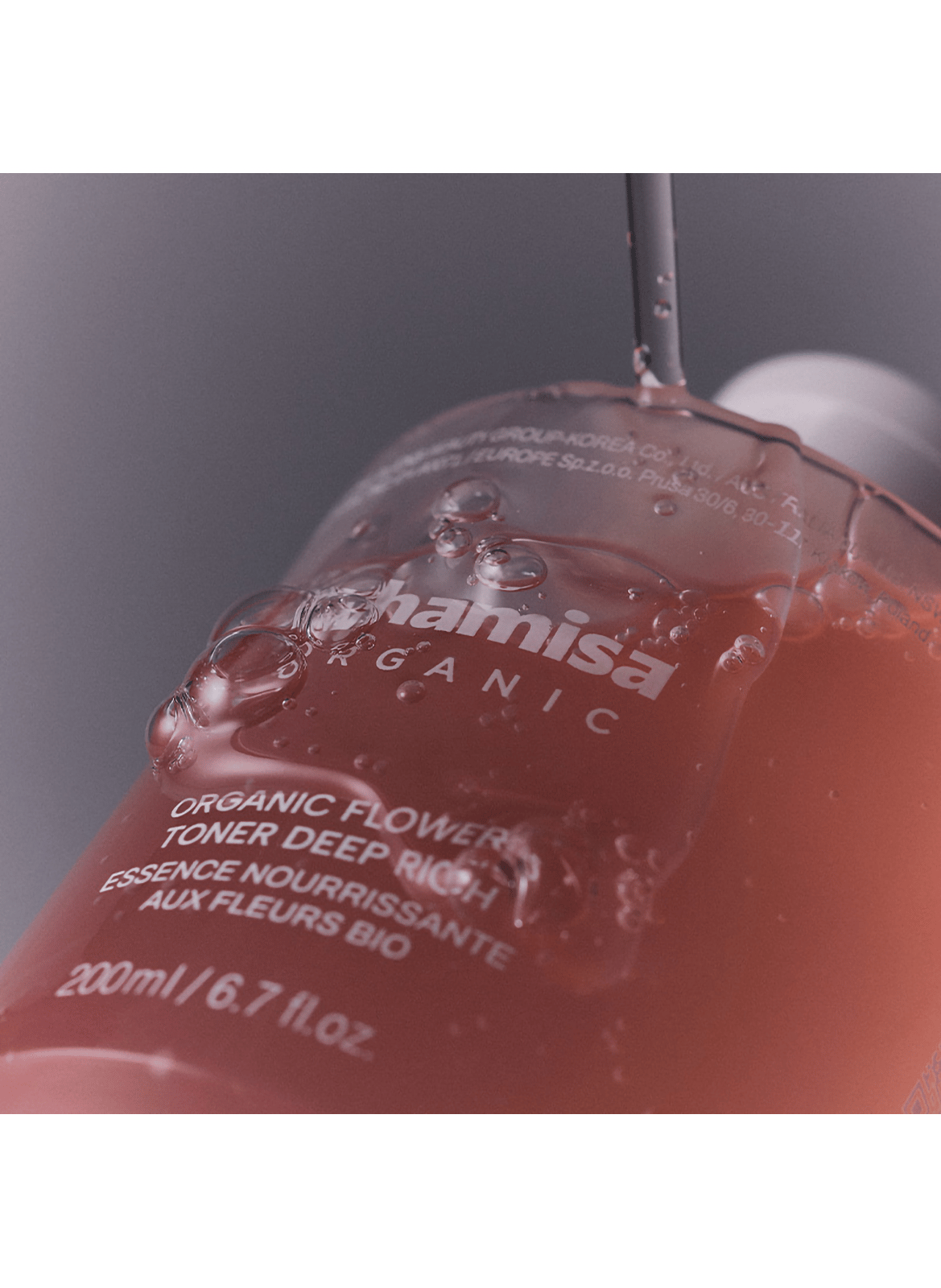 NOURISHING ESSENCE WITH FERMENTED ORGANIC FLOWERS WHAMISA No color