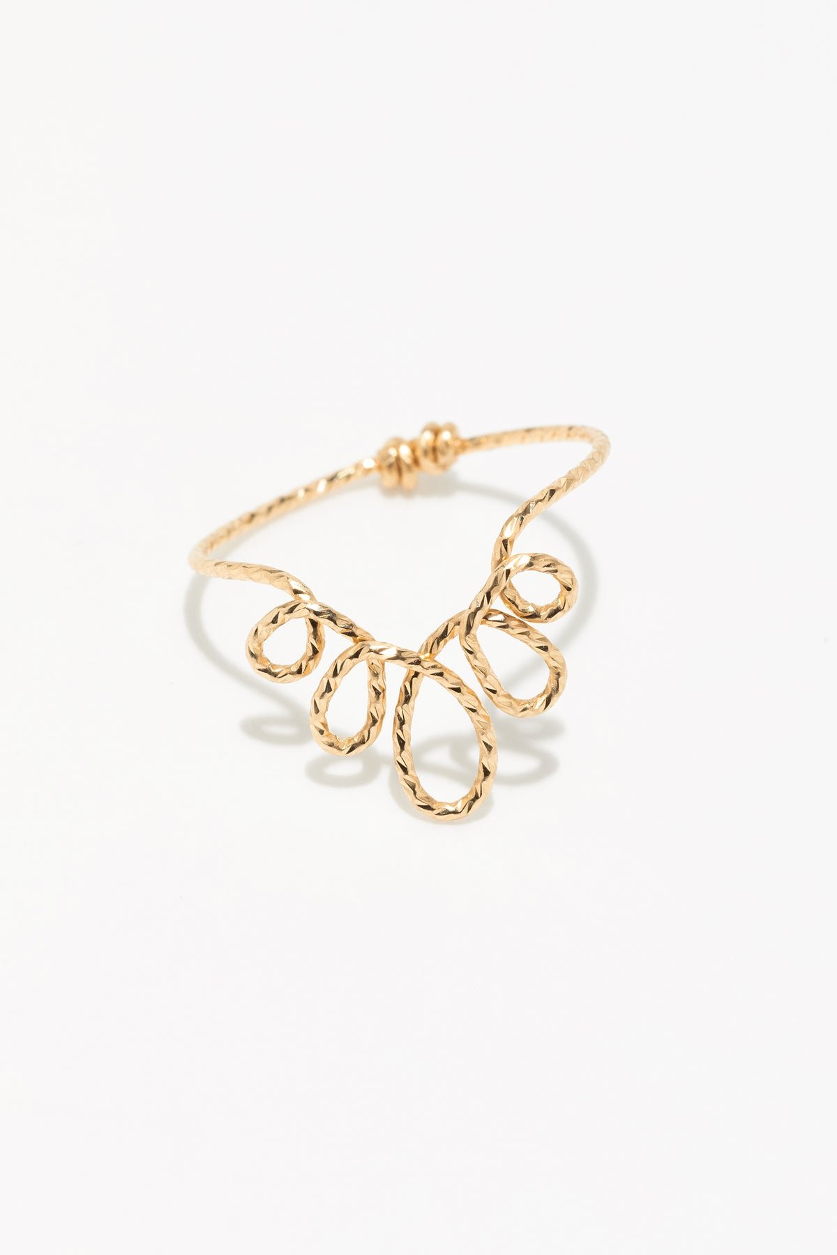 Bague pétale éclat YAY Doré