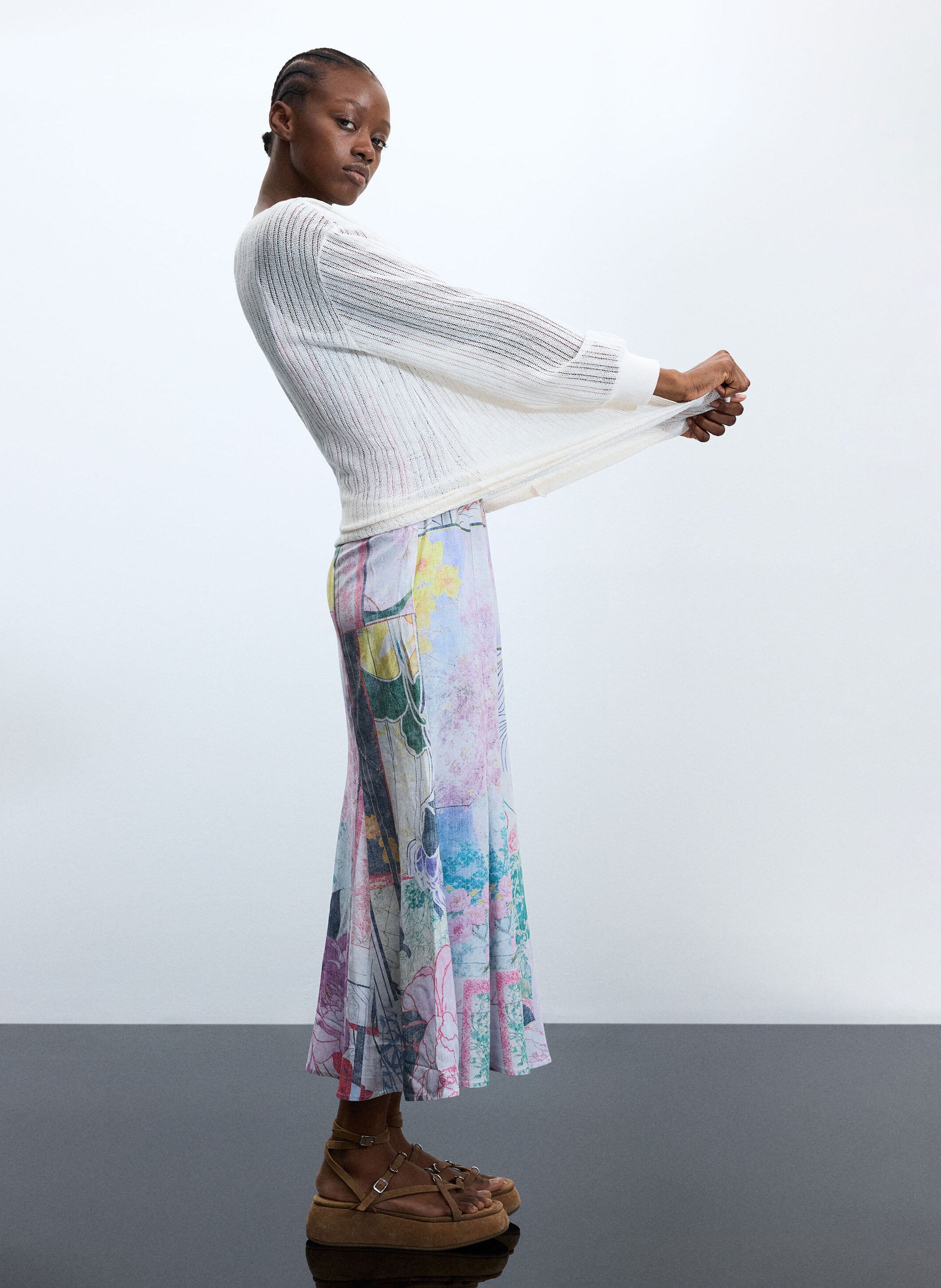 Robe longue 2 en 1 DESIGUAL Multicolore