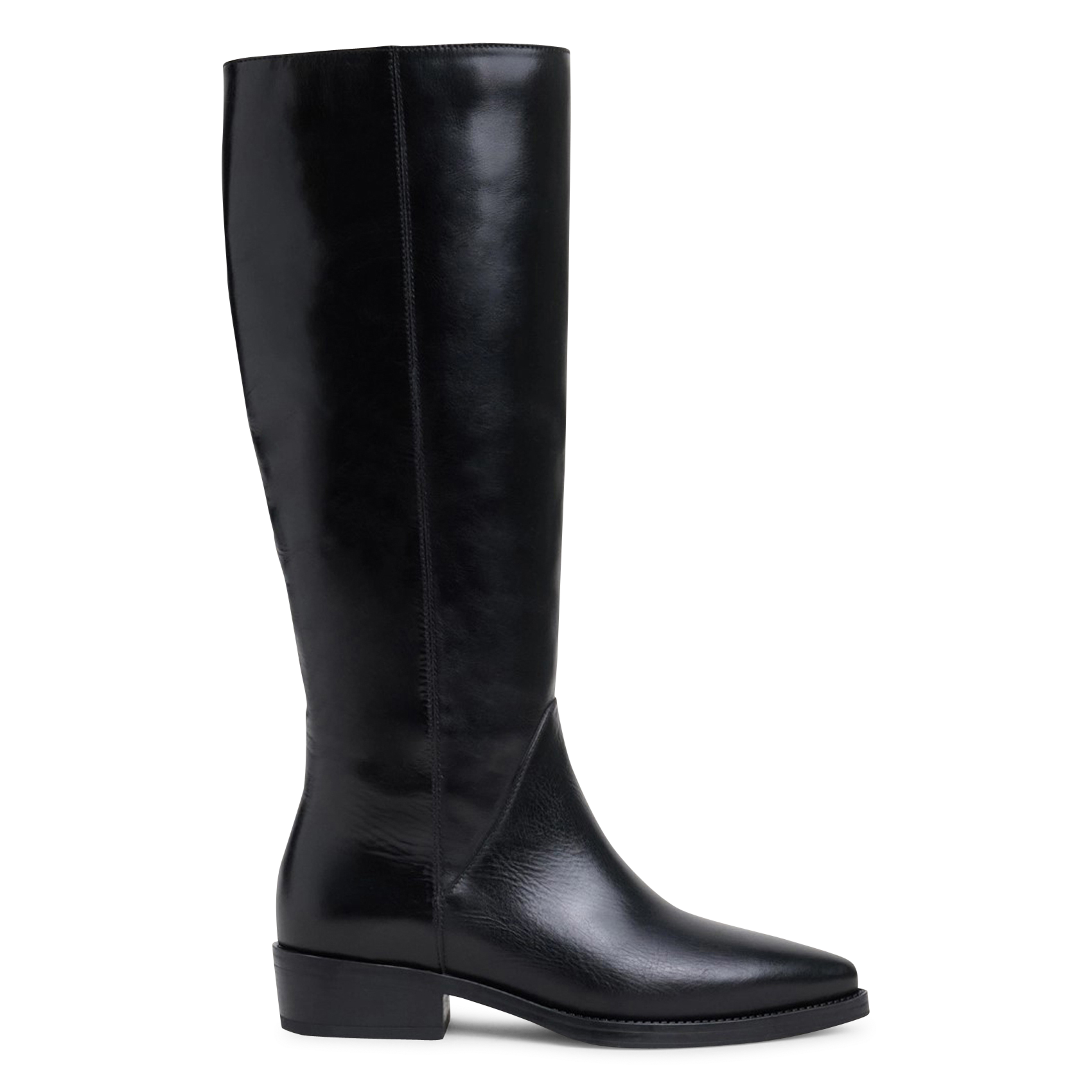Leather boots JONAK Black