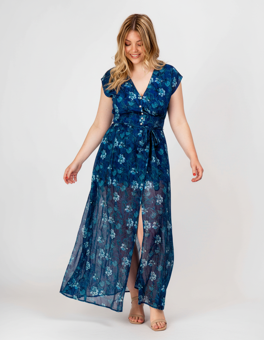 Playsuit MAISON LEMOINE - Seconde main Blue