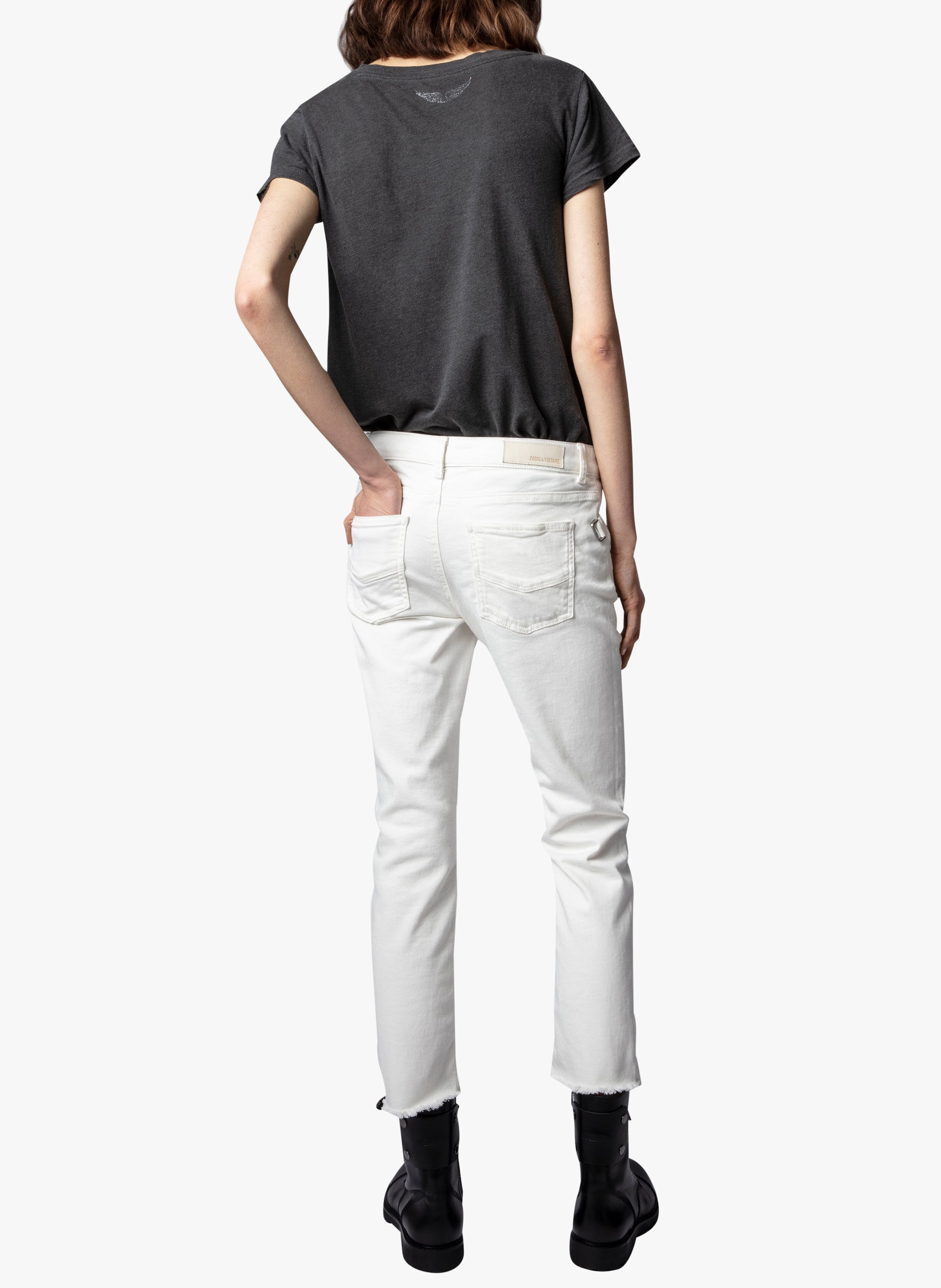Skinny jeans 7/8 lengte ZADIG&VOLTAIRE Wit