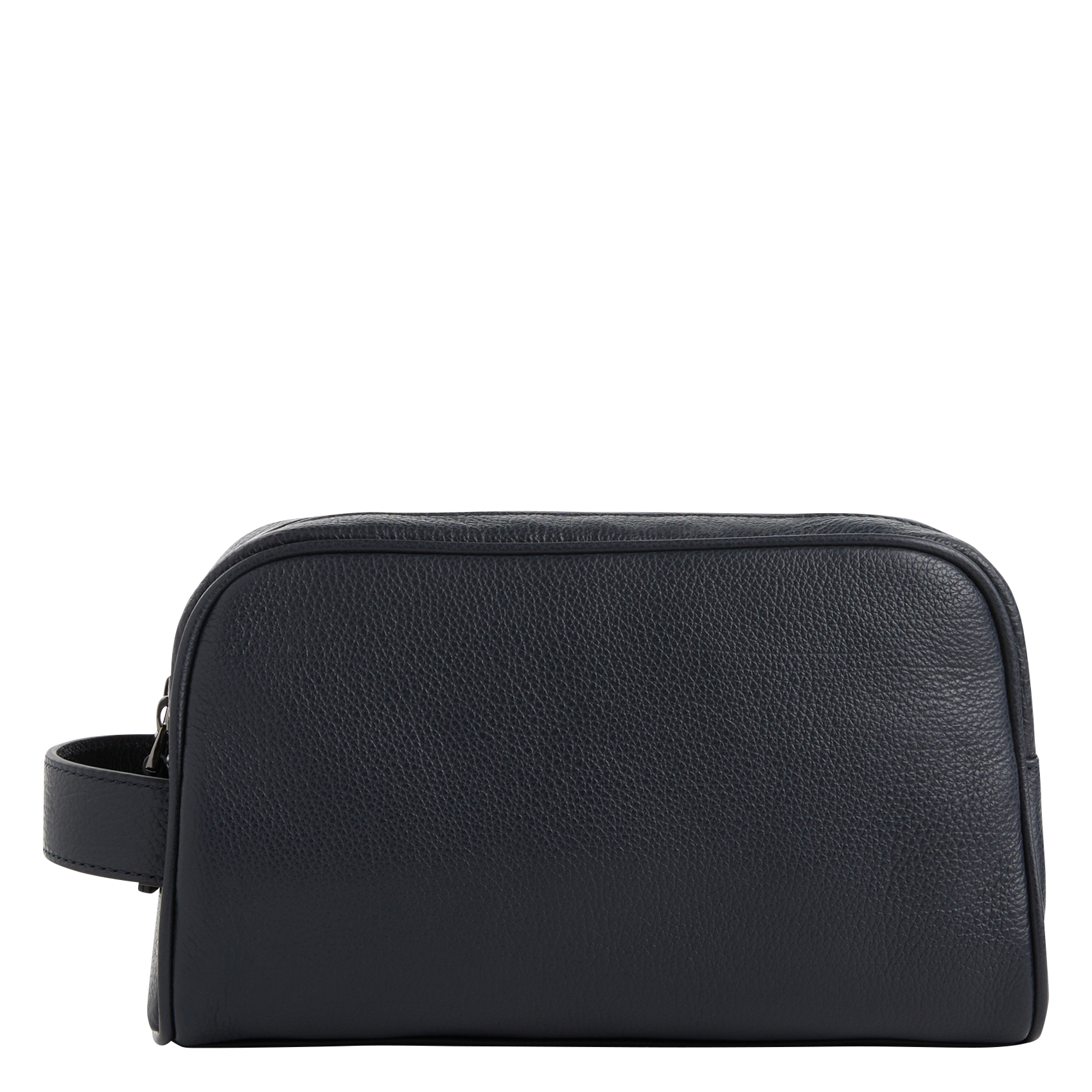 Kulturtasche aus Leder SAISON 1865 Blau