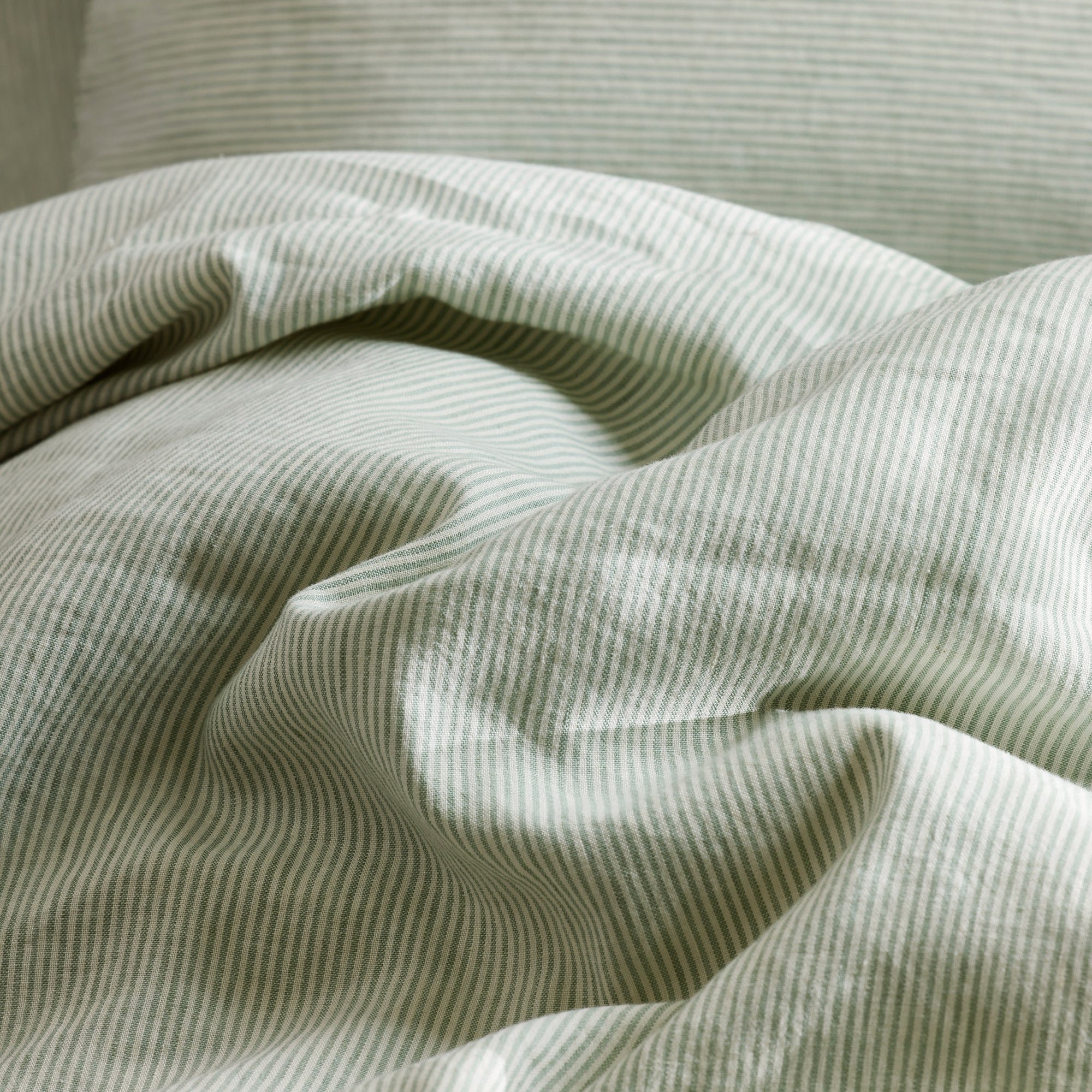 Set of 2 cotton pillowcases MADURA Green