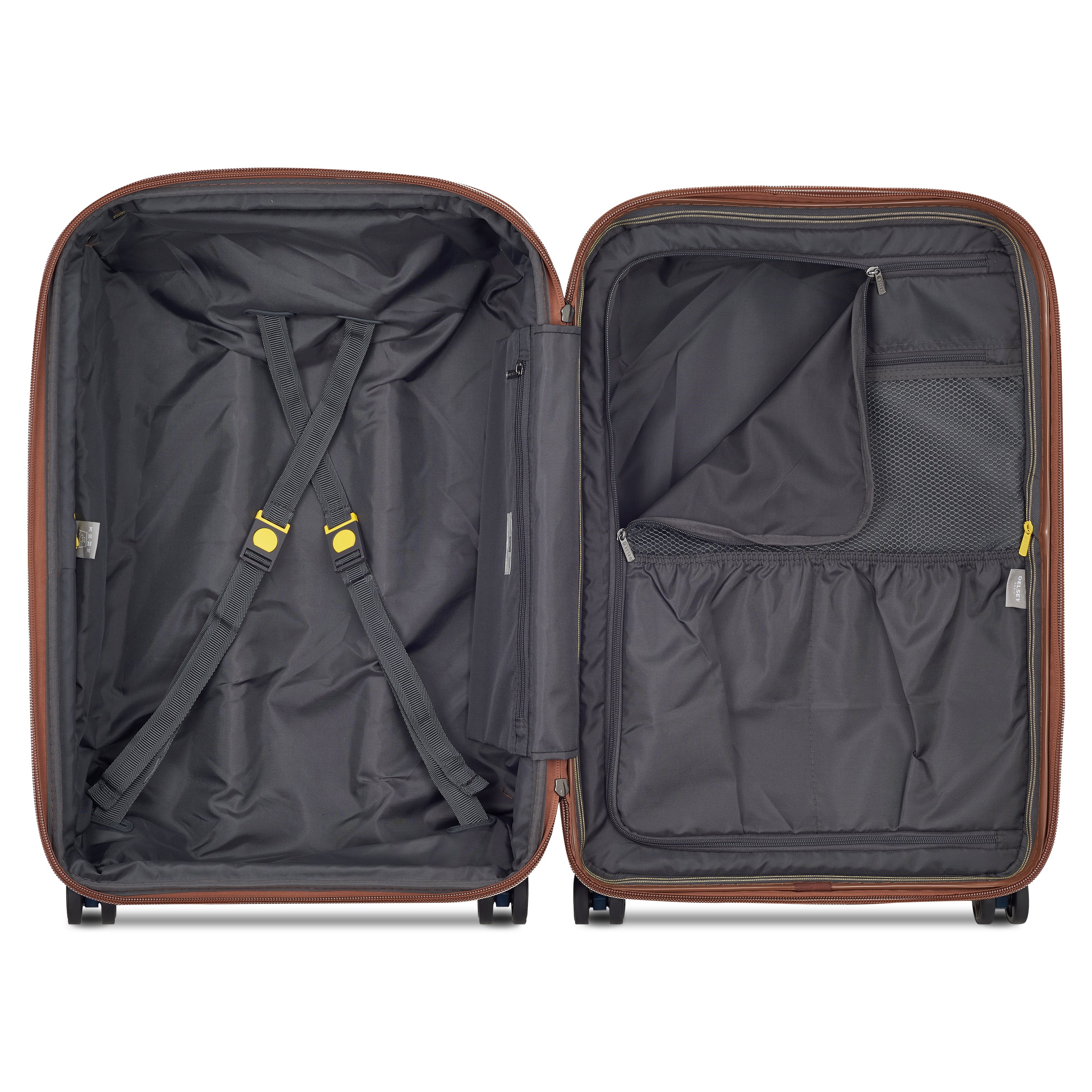 Rigid hold suitcase DELSEY PARIS Blue