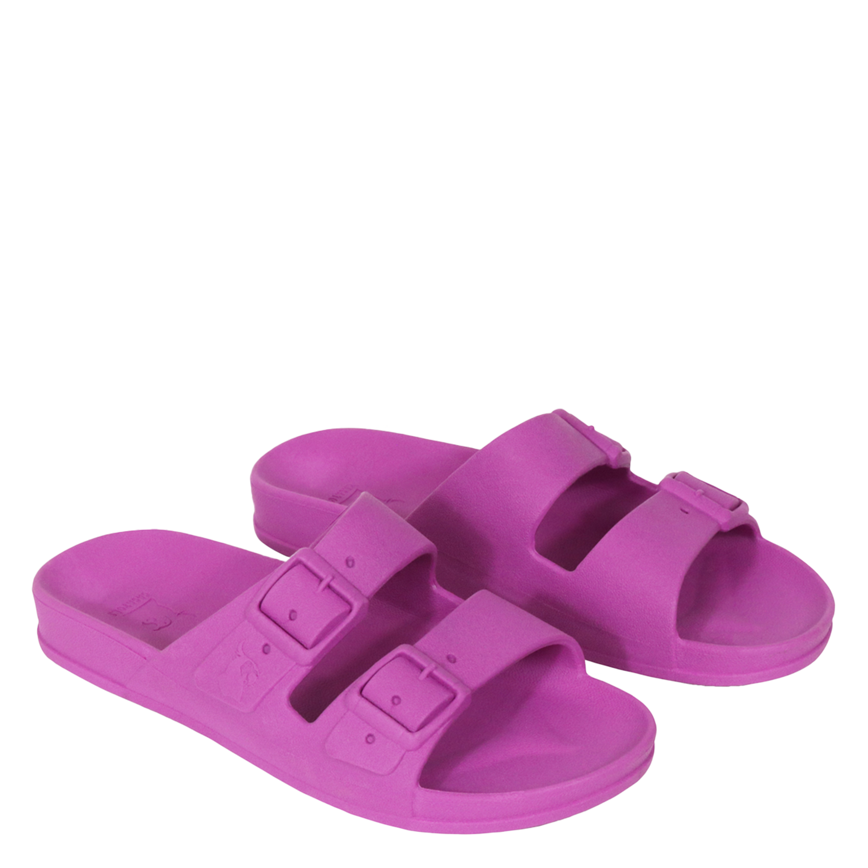 Sandales plates à boucles CACATOES DO BRASIL Violet