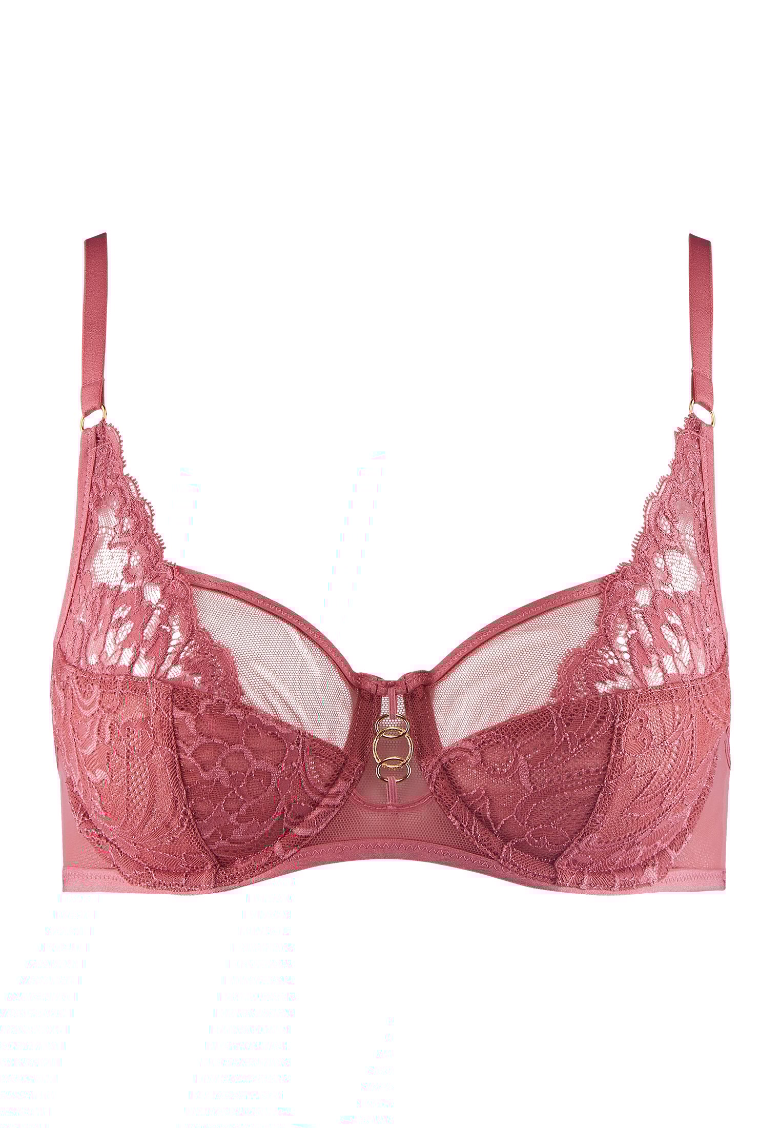 Balconette bra AUBADE Pink