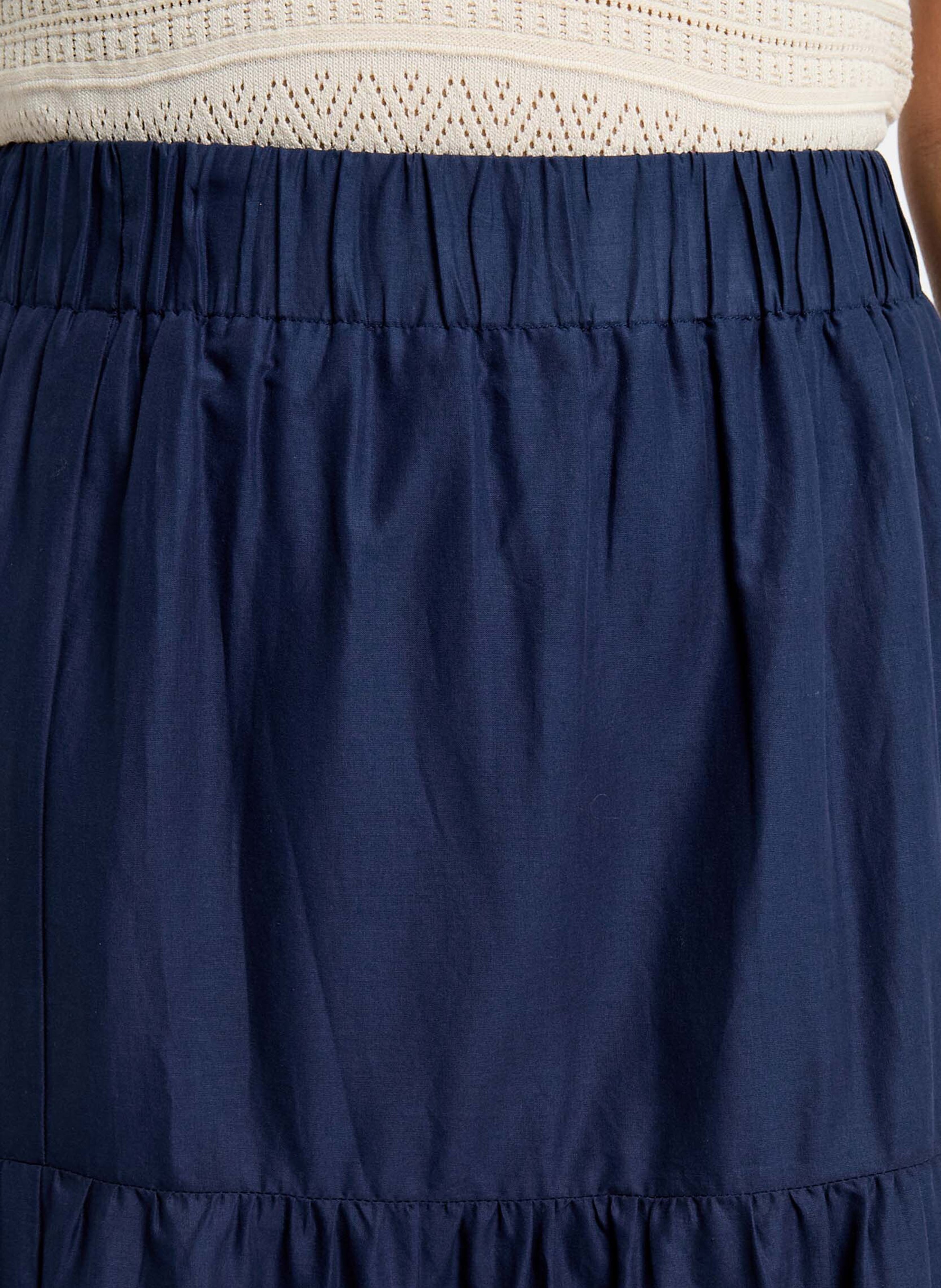 Katoenen midirok Anaïs MORGAN Blauw