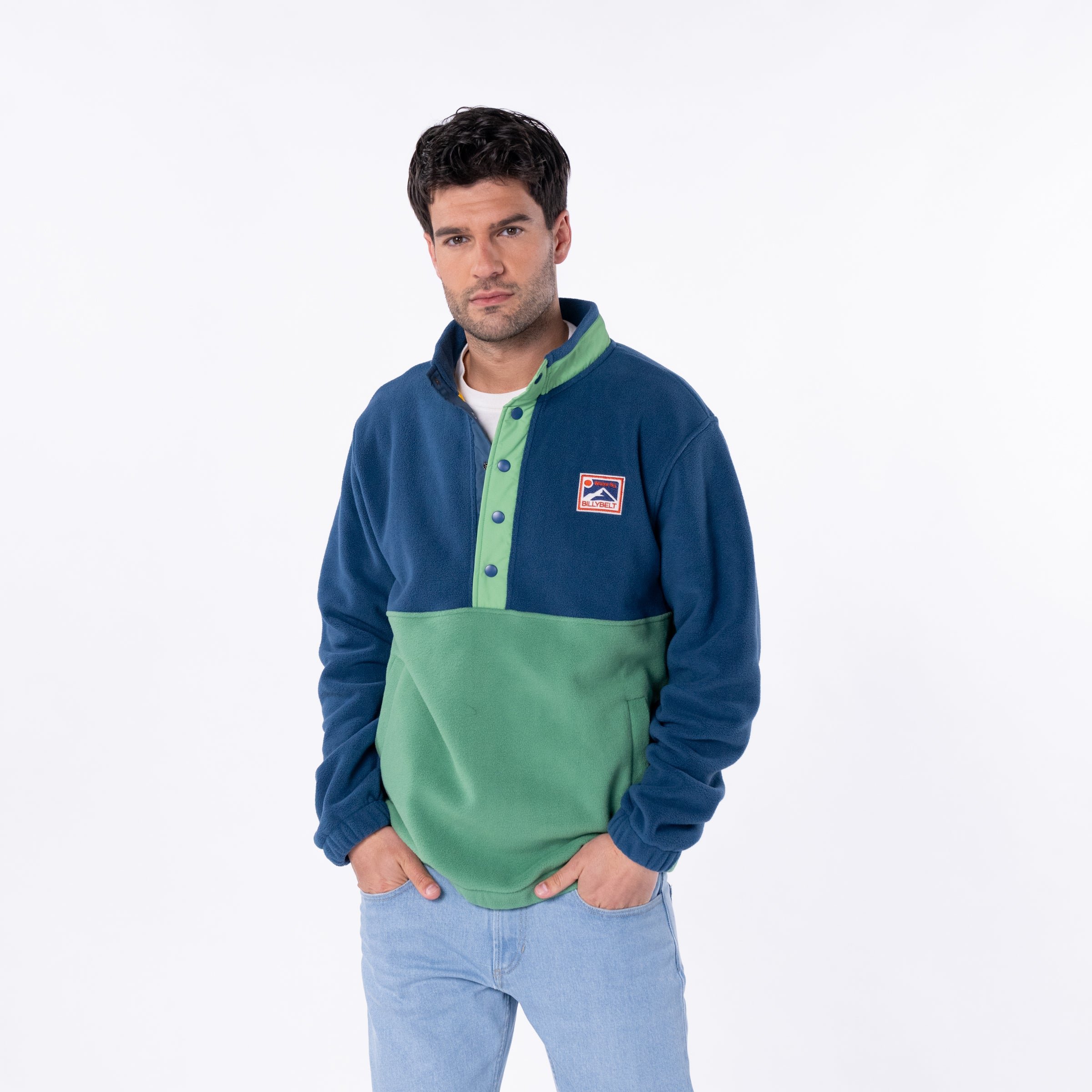 Fleece sweatshirt BILLYBELT Blue