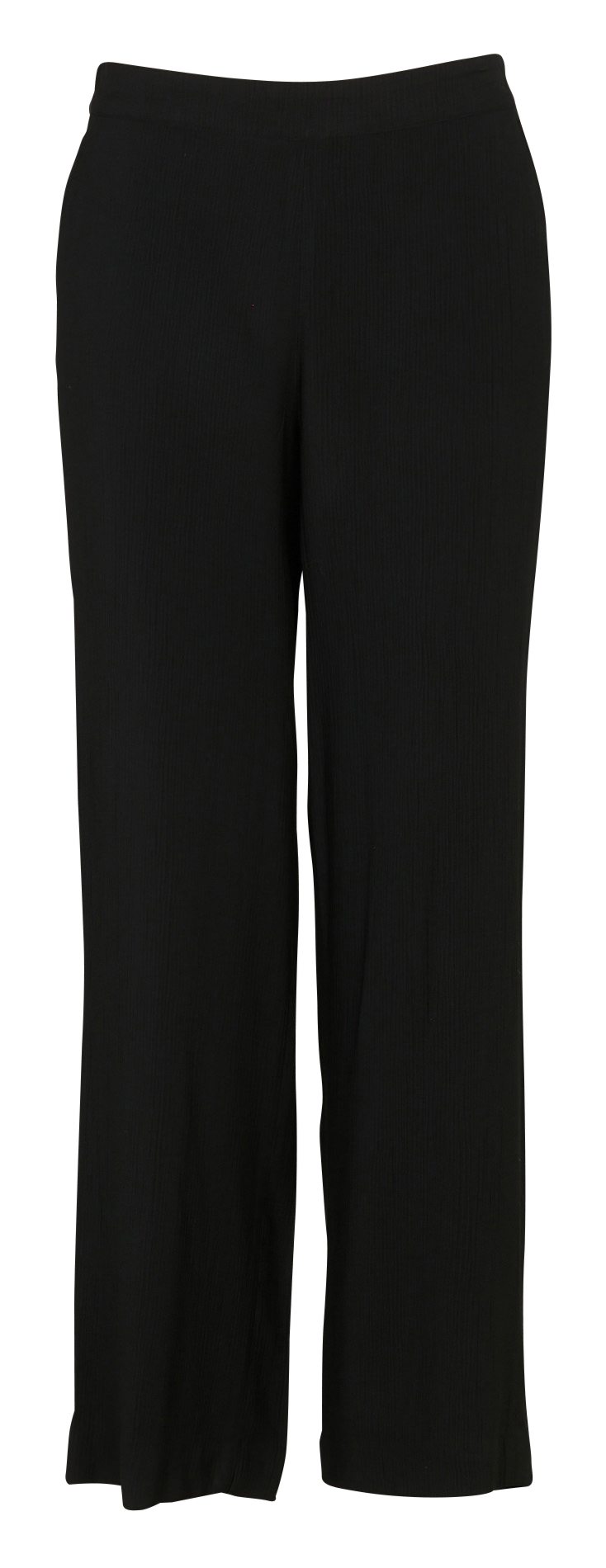 Elasticated wide leg pants MAISON 123 Black