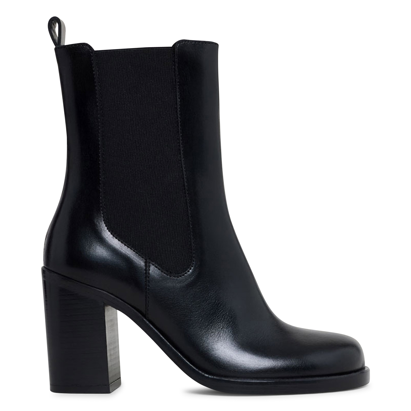 Bianca leather ankle boots JONAK Black