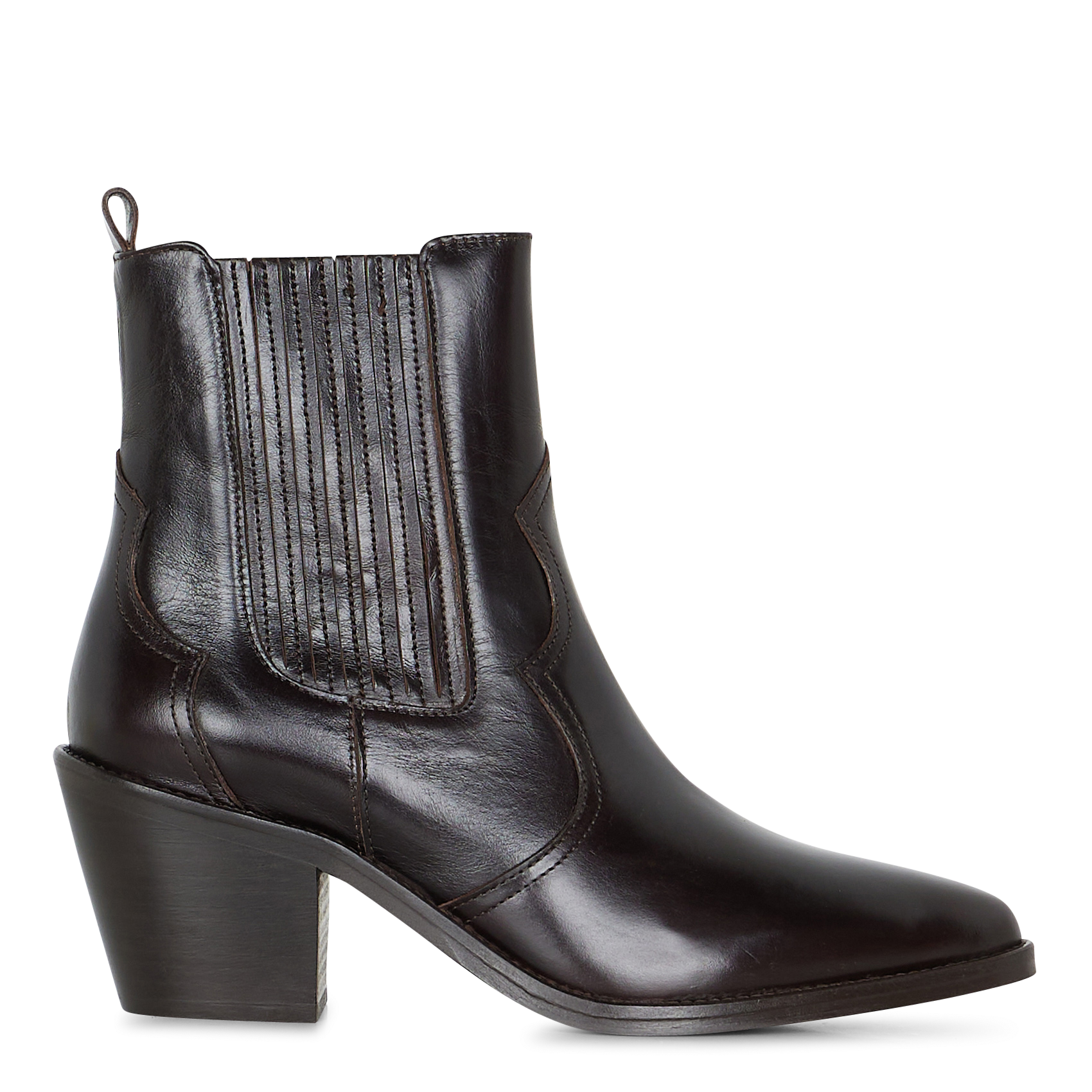 Bottines en cuir  BOBBIES Marron