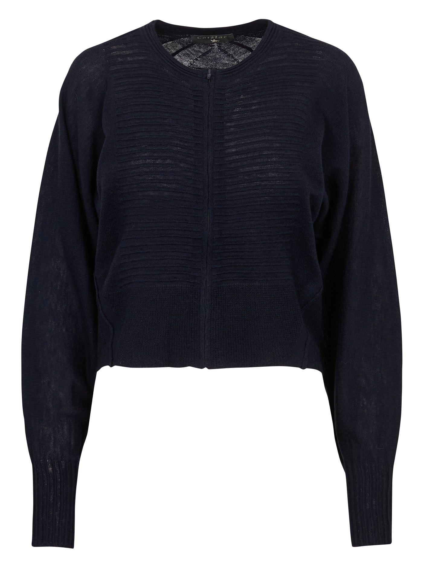 Cardigan oversize en laine COTELAC Bleu