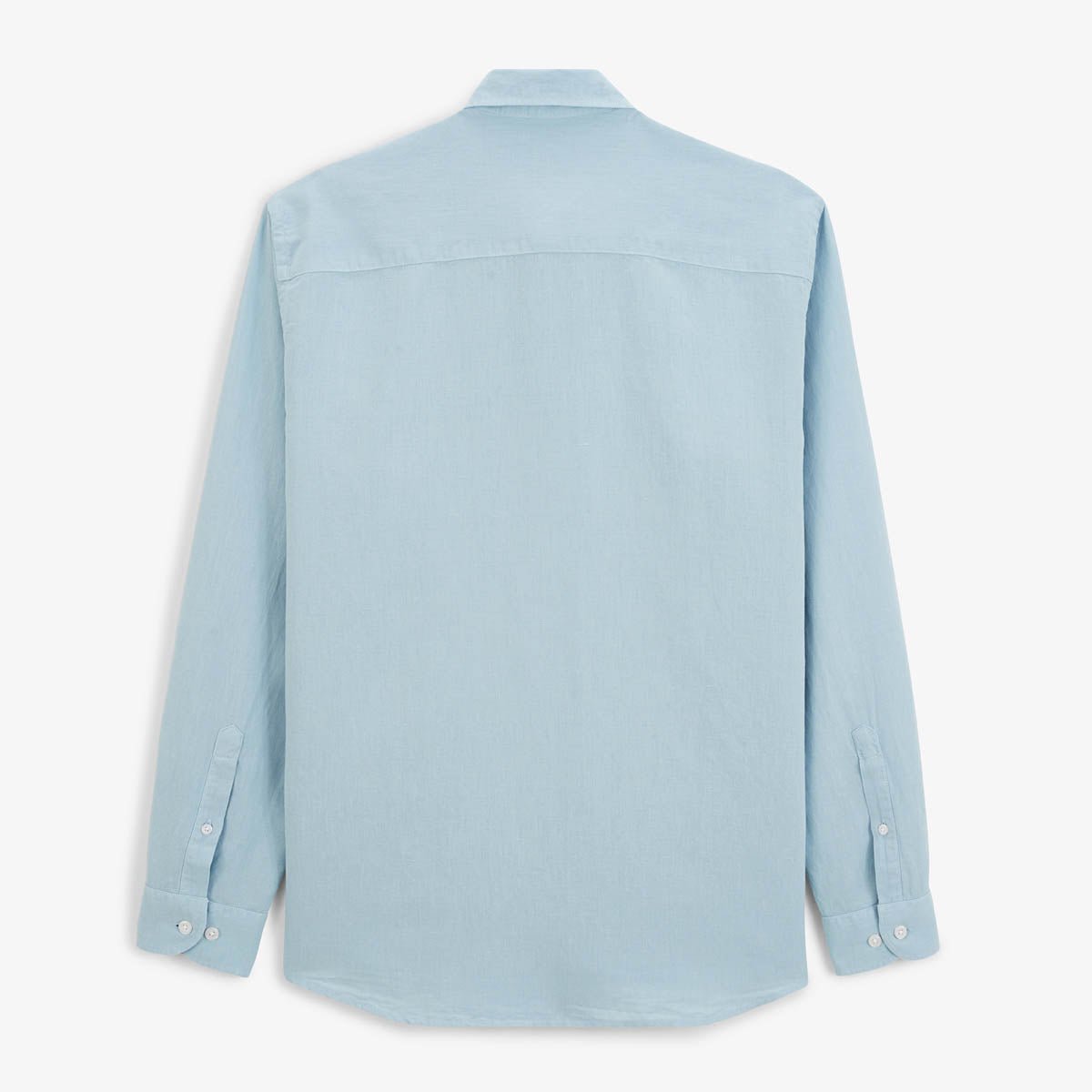 Long-sleeve shirt with chest pocket SERGE BLANCO Blue