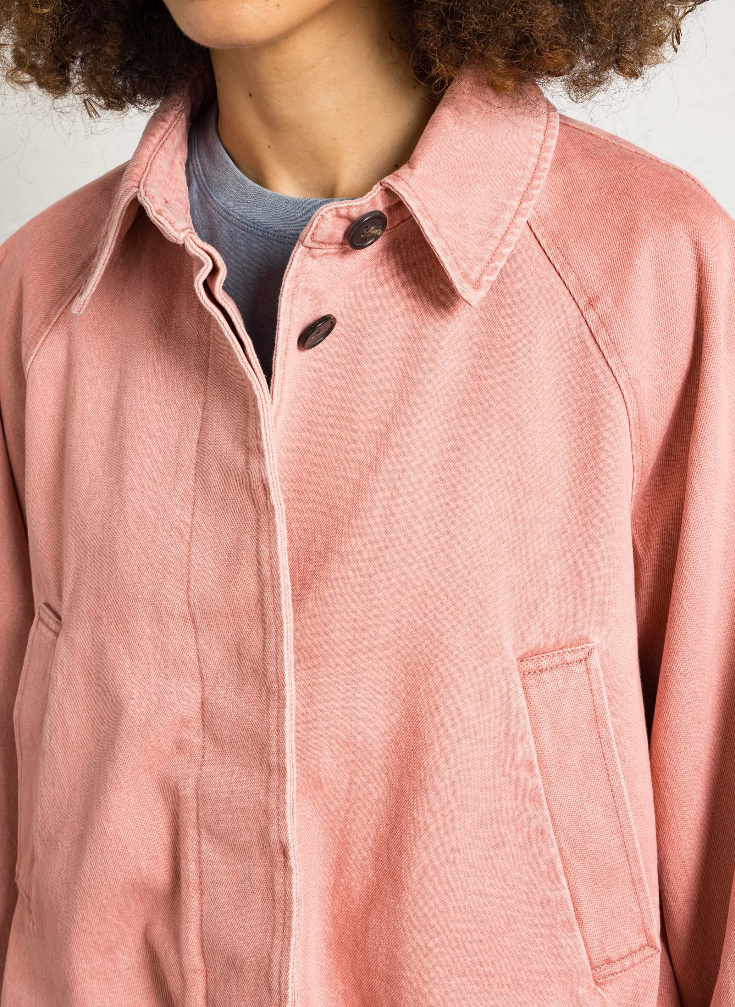 Jeansjacke mit klassischem Kragen BELLEROSE Rosa