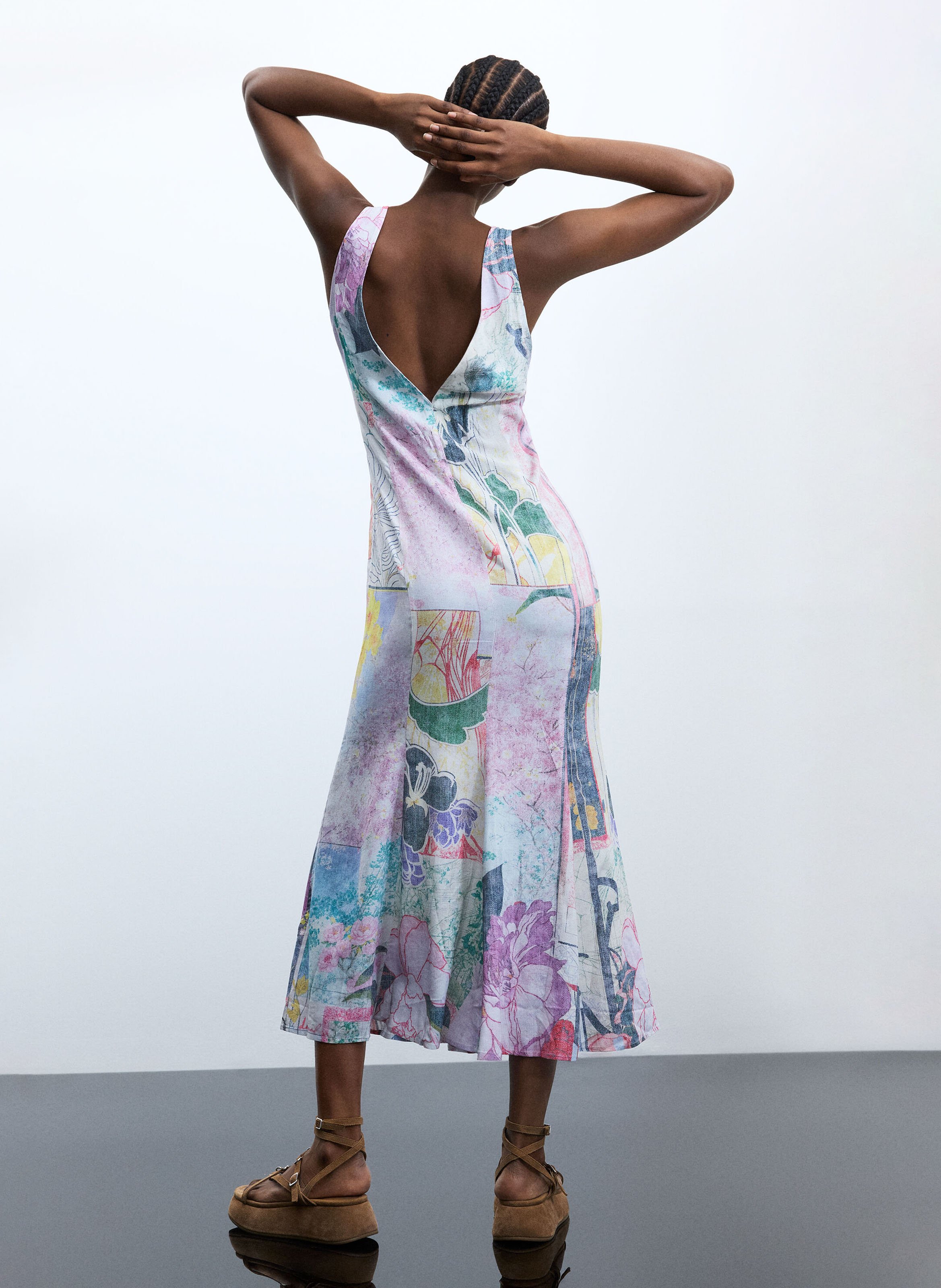 Robe longue 2 en 1 DESIGUAL Multicolore