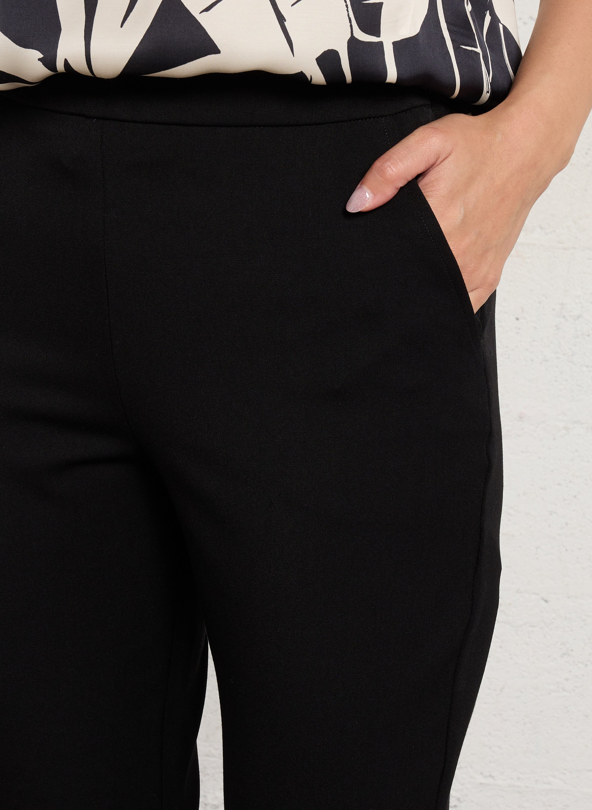 Capri droit IKKS Noir