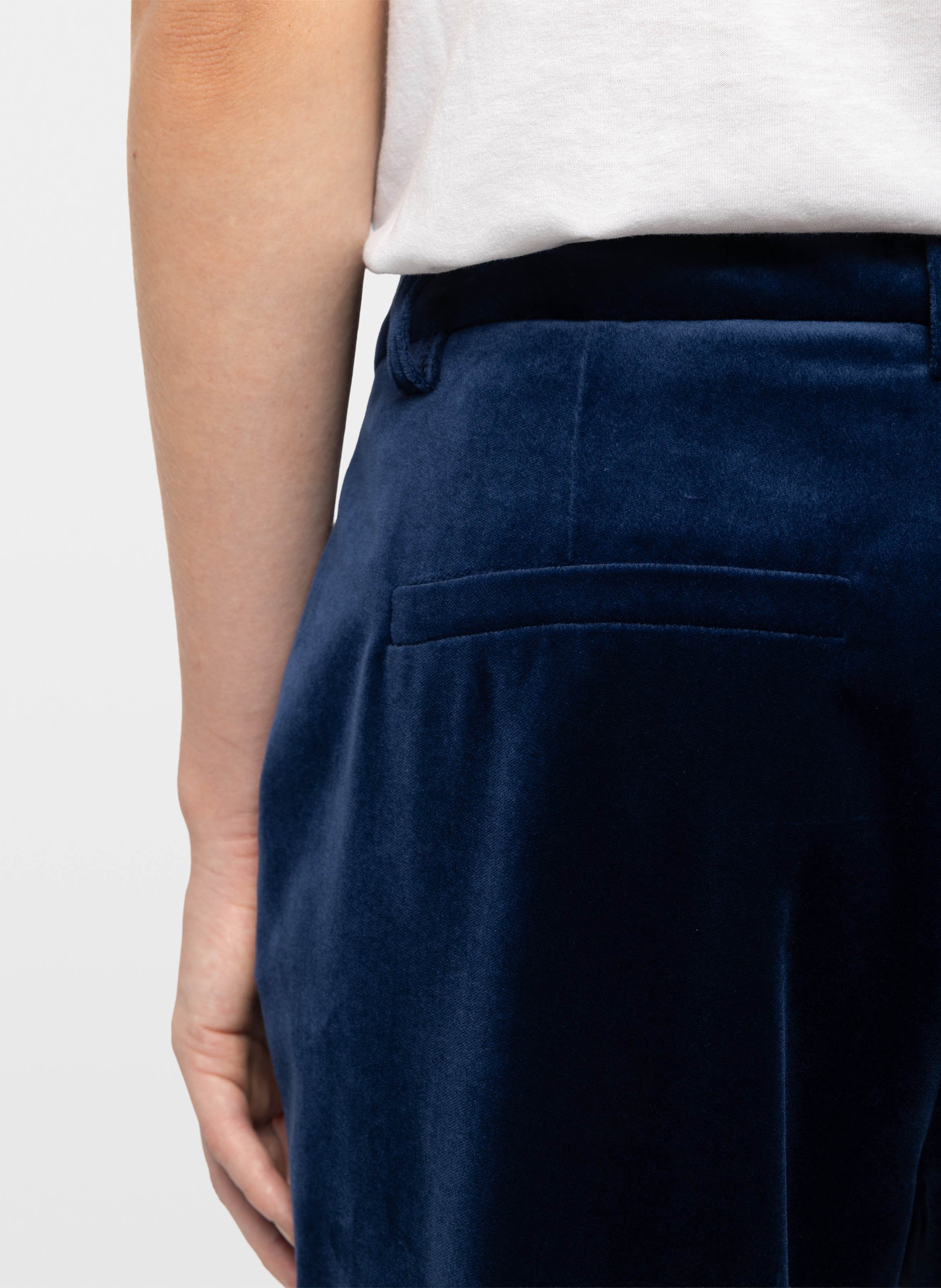 Boot-cut cotton pants ZADIG&VOLTAIRE Blue