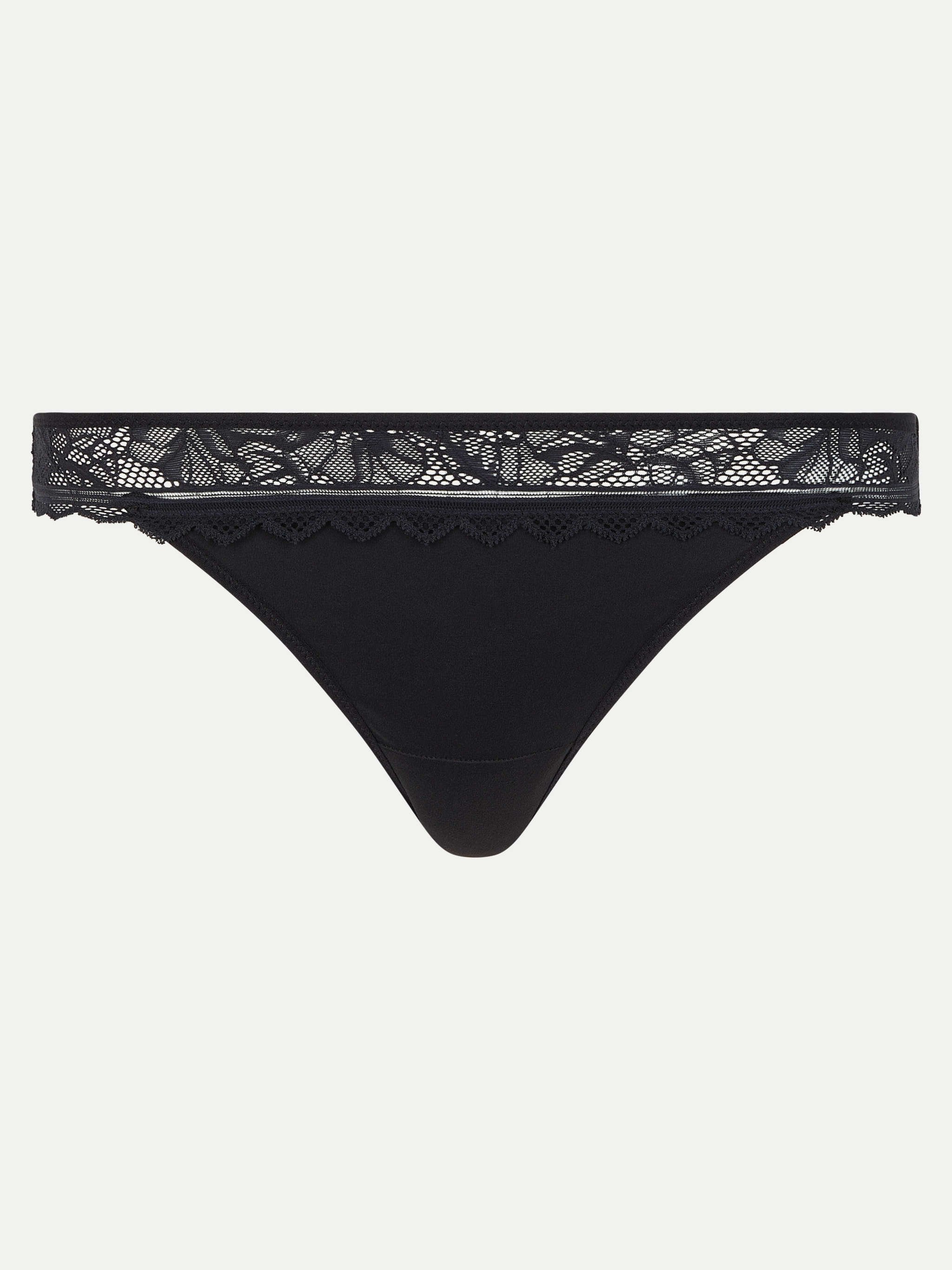 Lace tanga | Black CHANTELLE Women