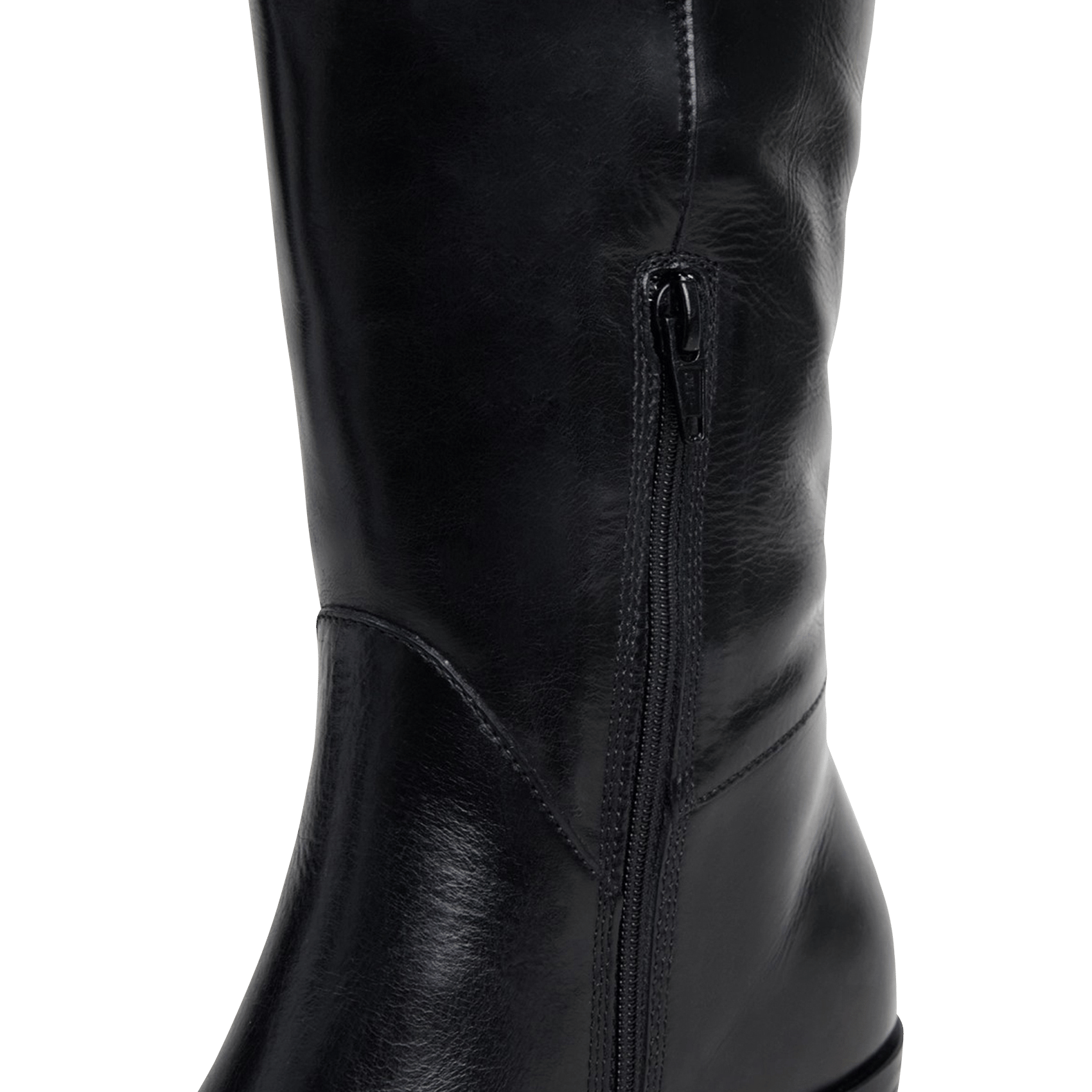 Leather boots JONAK Black