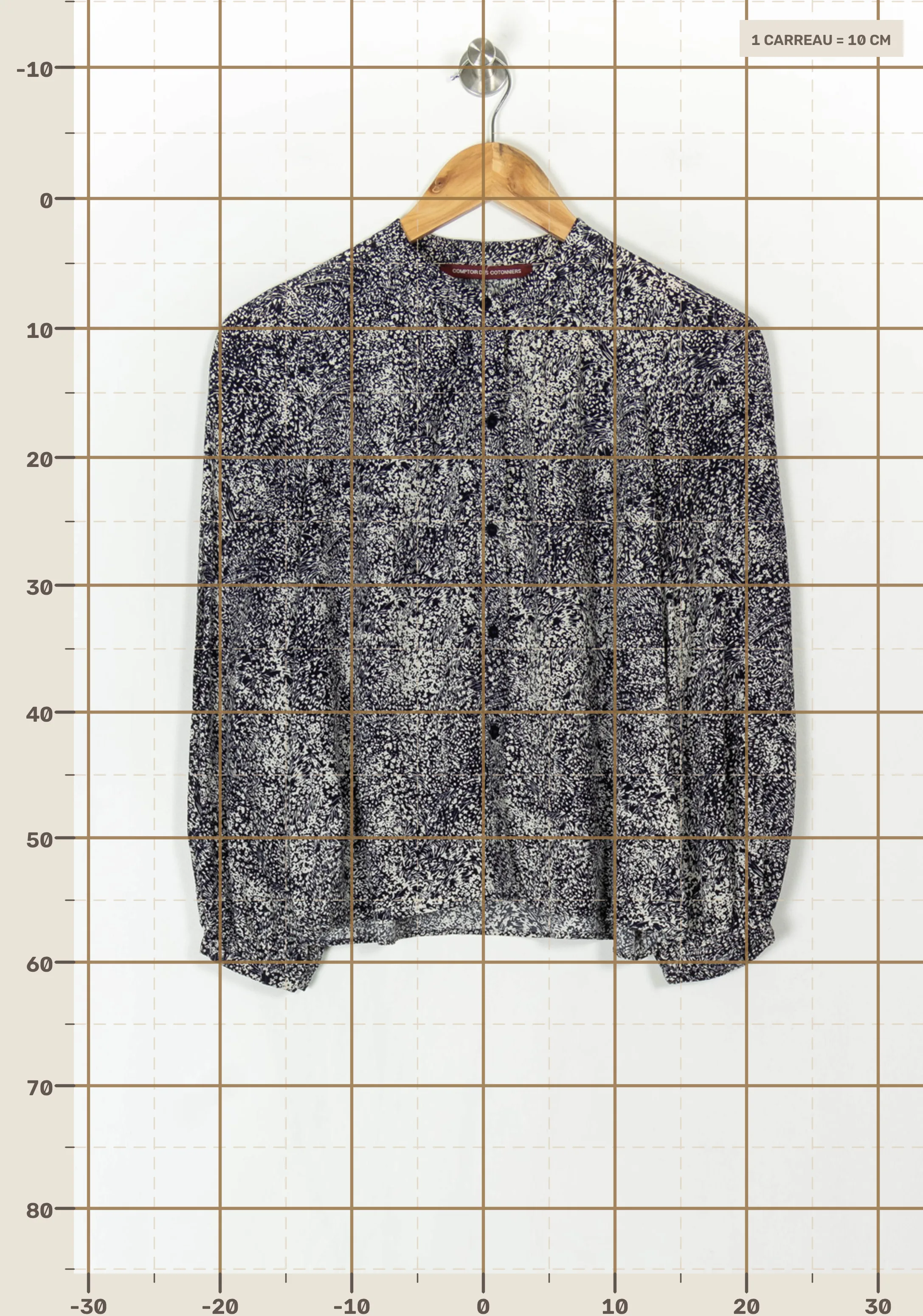 Blouse COMPTOIR DES COTONNIERS - Seconde main Multicolored