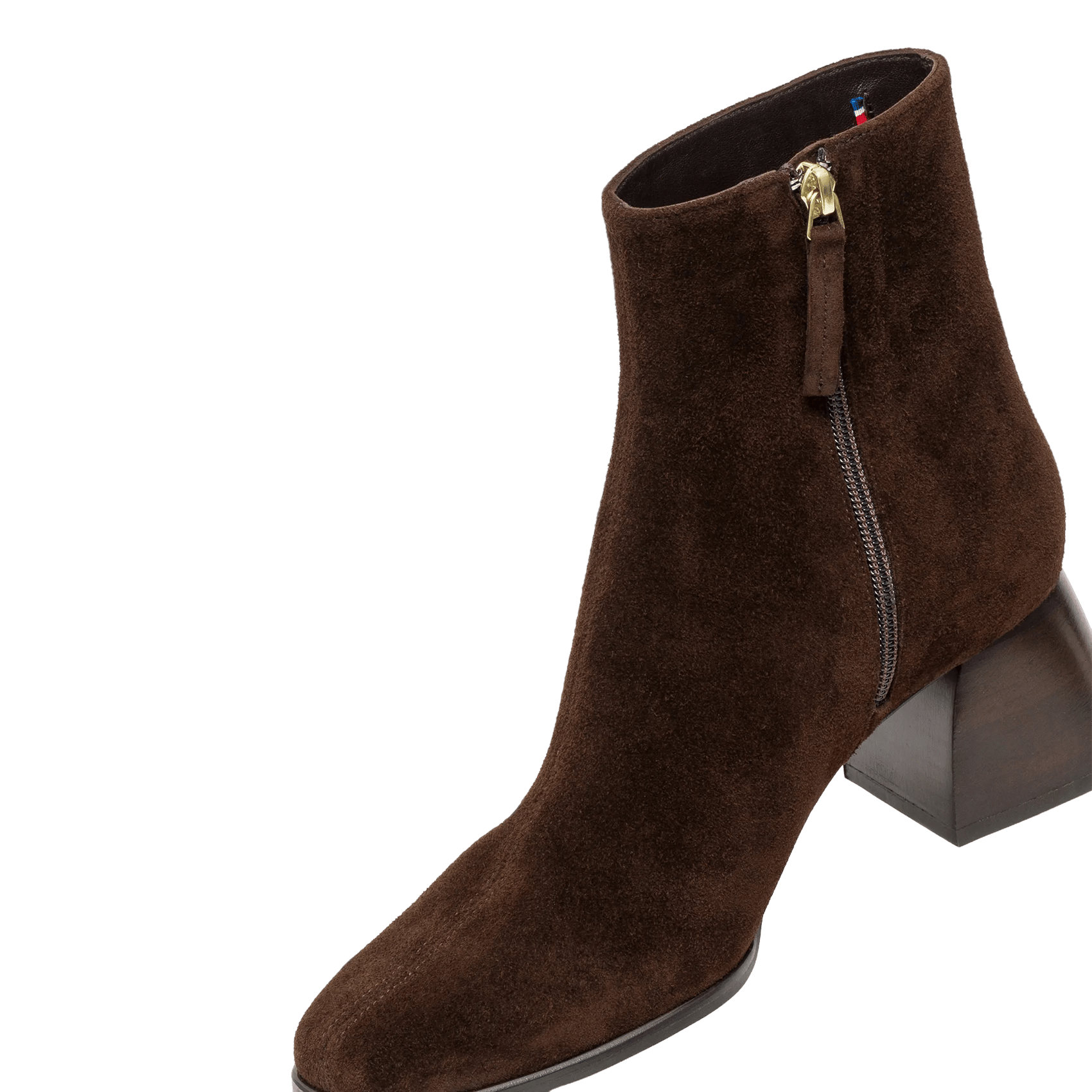 Lackleder-Stiefeletten | Braun BOCAGE Damen