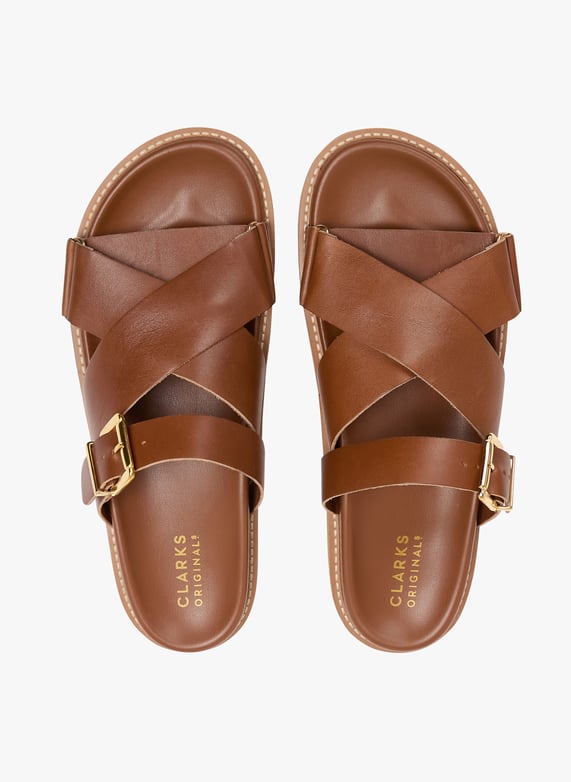 Sandales Compensees En Cuir Kimmei Cork White Clarks Femme 2616439340 WHITE WHITE Place des Tendances