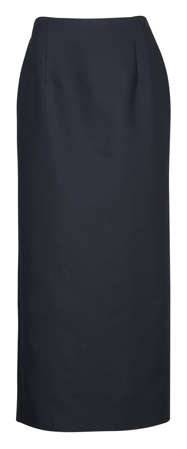 Lange rechte rok van katoenmix COLLECTORS CLUB Blauw