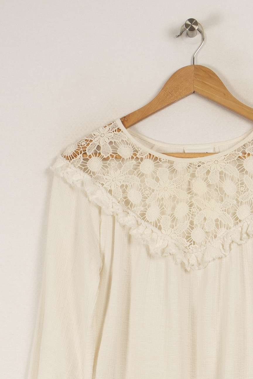 Blouse - Sézane SEZANE - Seconde main White