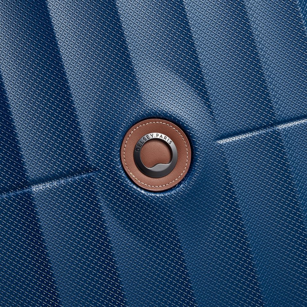 Rigid hold suitcase DELSEY PARIS Blue