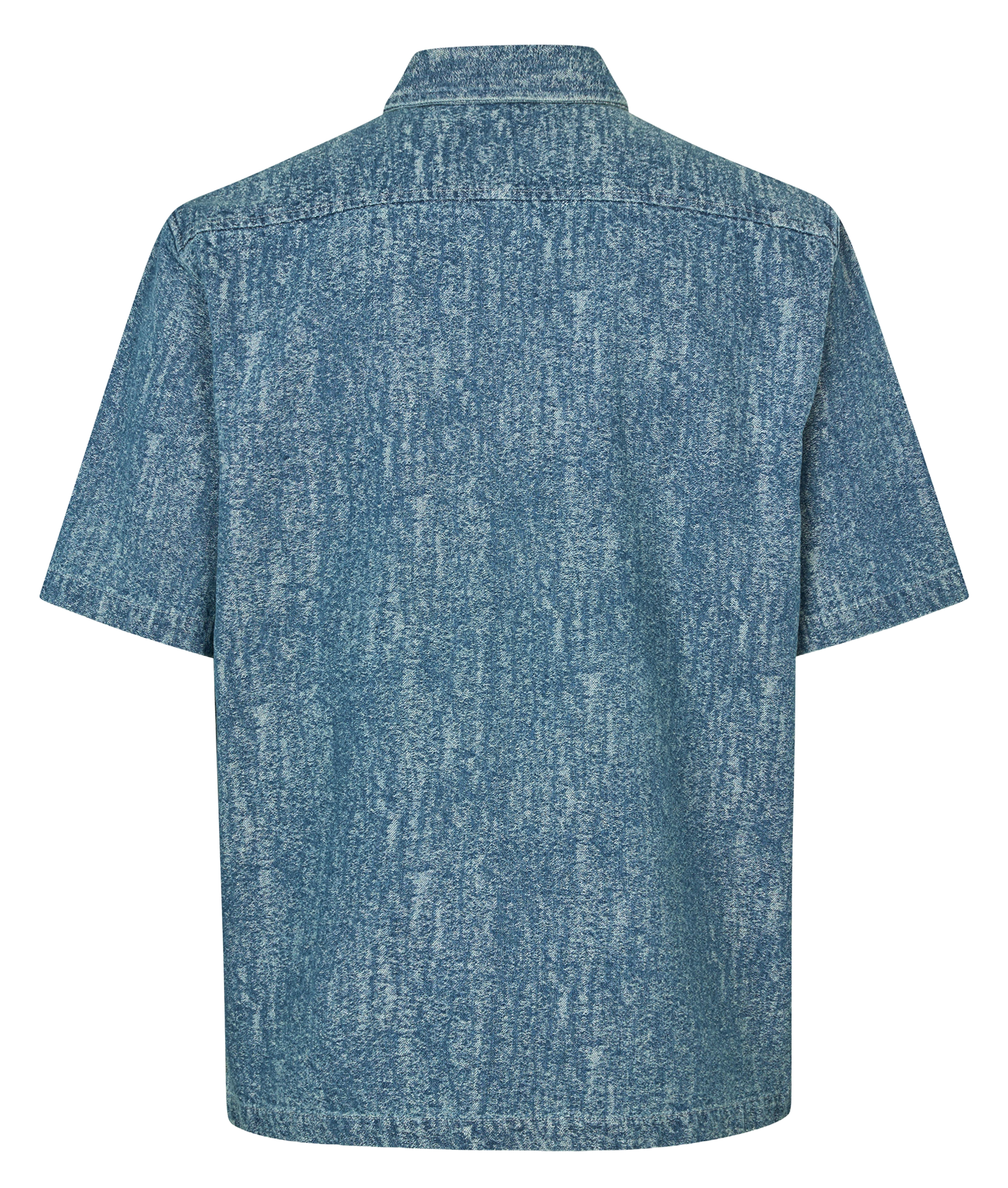 Chemise col classique en jean SAMSOE SAMSOE Bleu