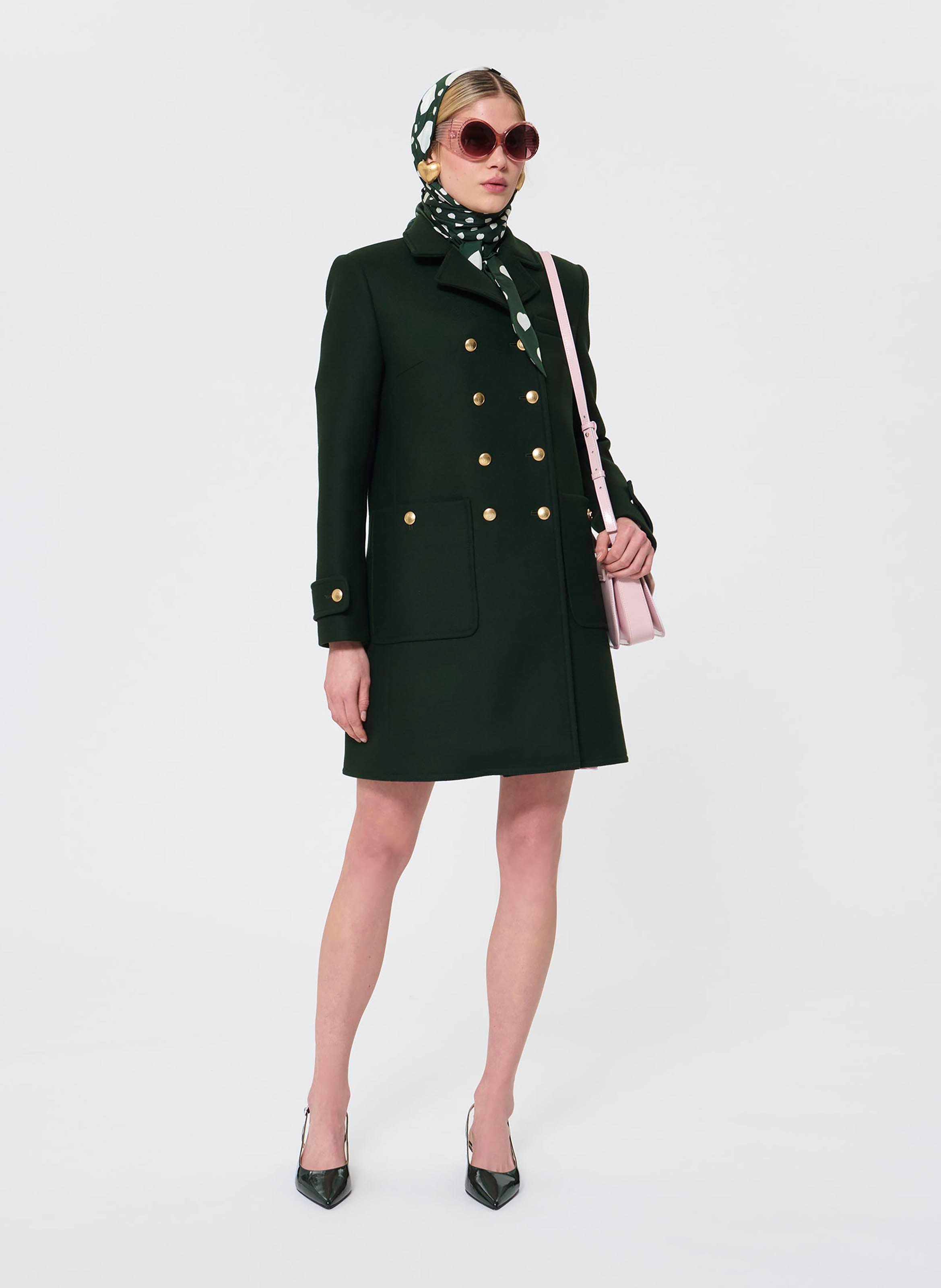 Coat TARA JARMON Green