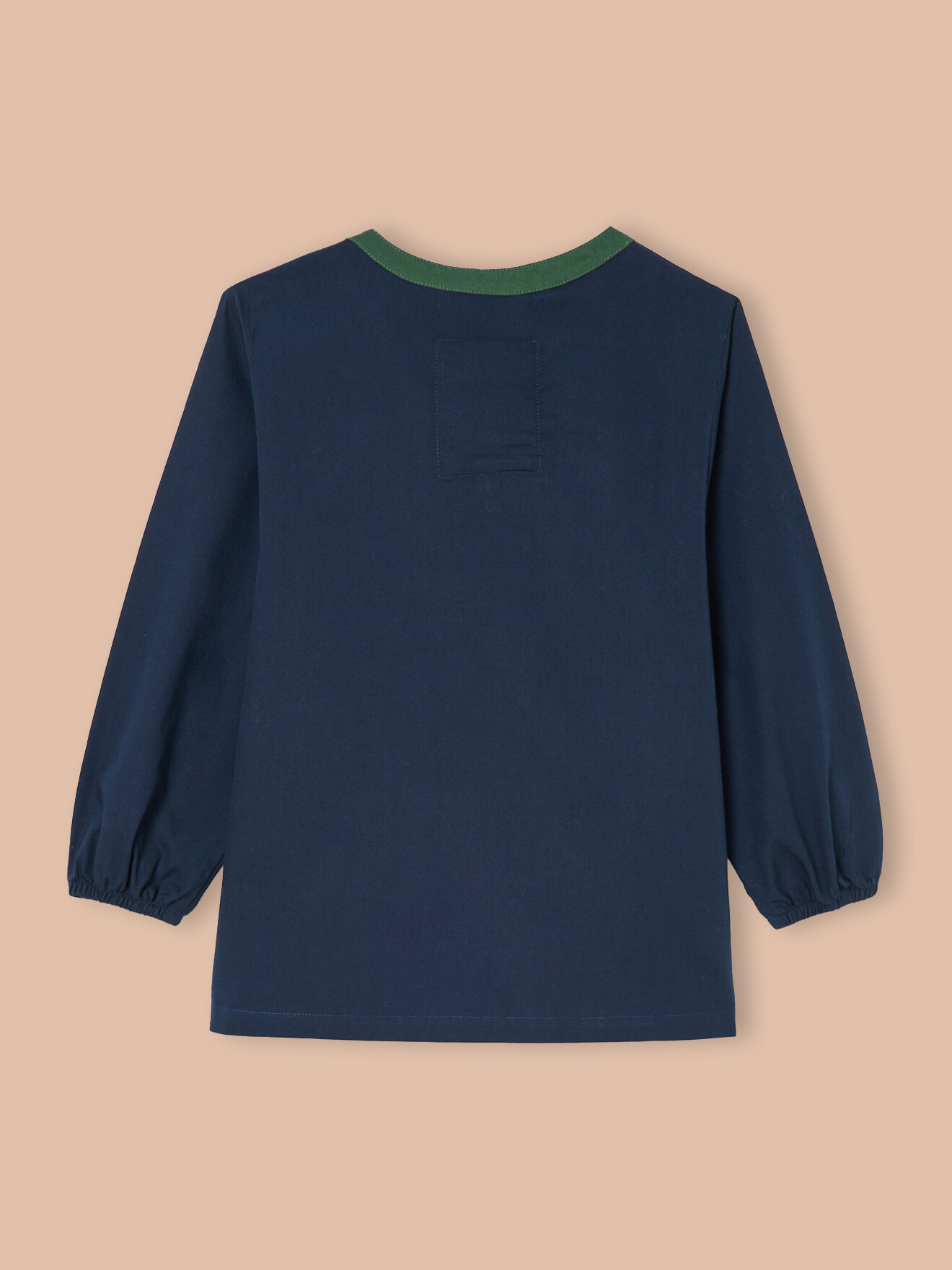 Solid apron CYRILLUS Blue