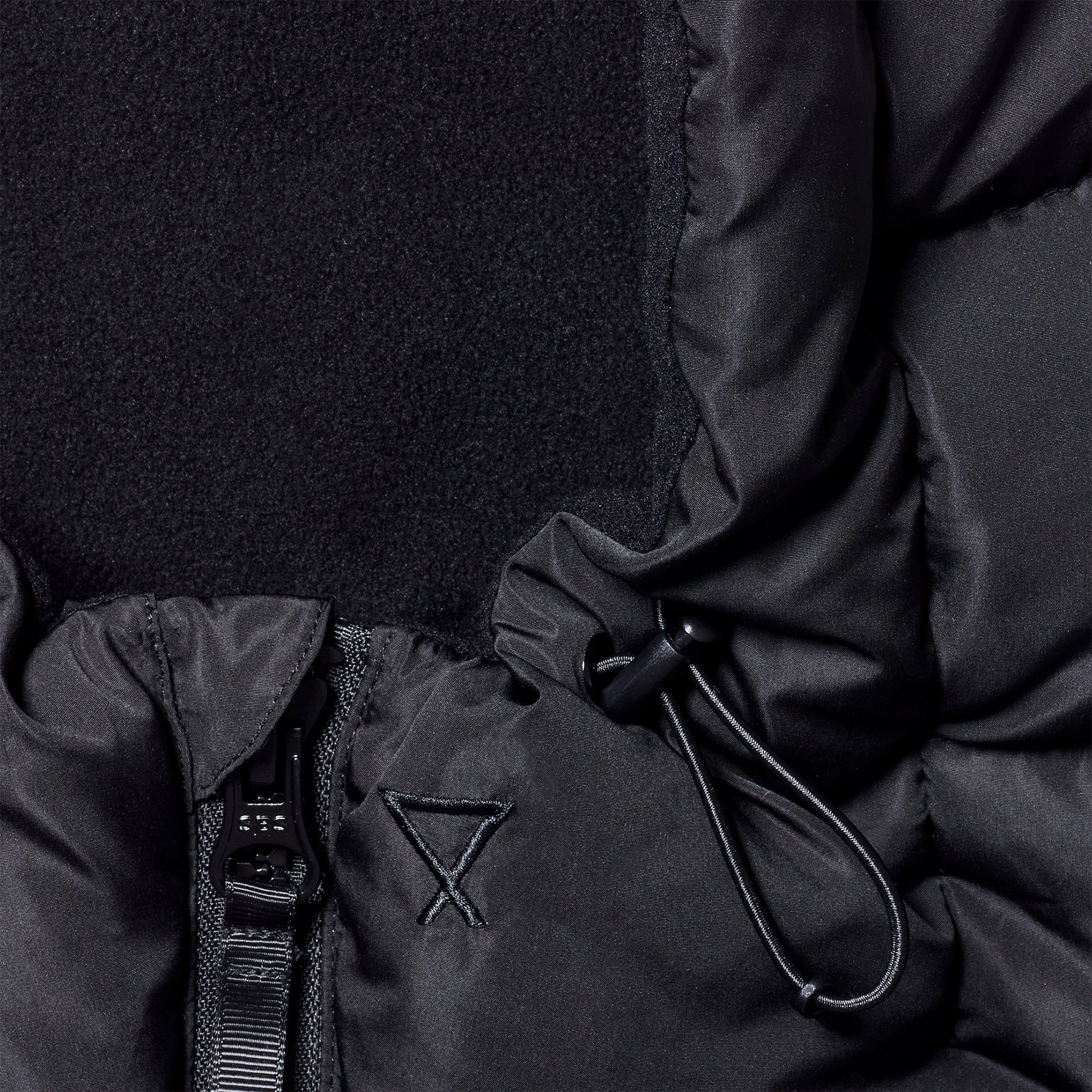 Capuche doudoune polaire FUDOON Noir