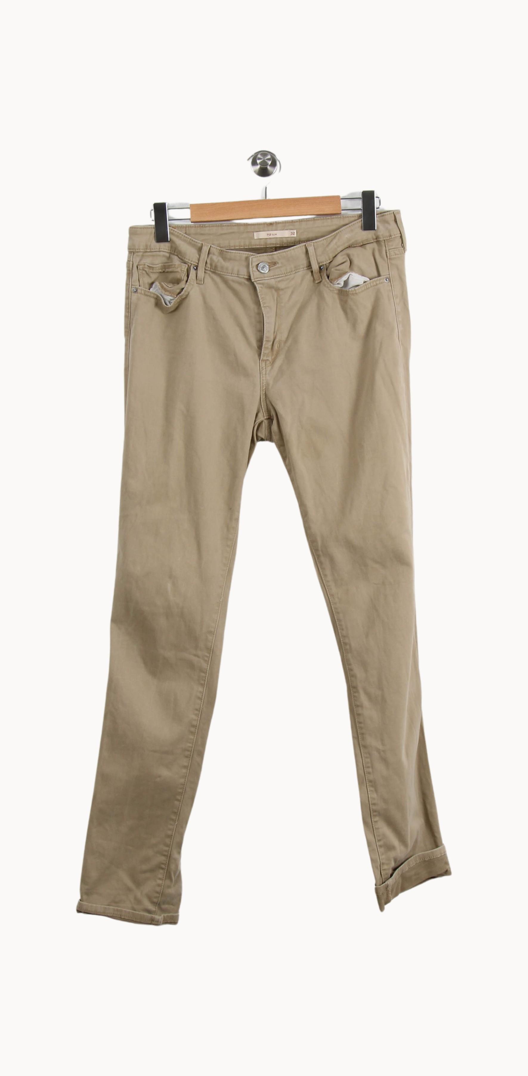 PANTS LEVI'S - Seconde main Beige