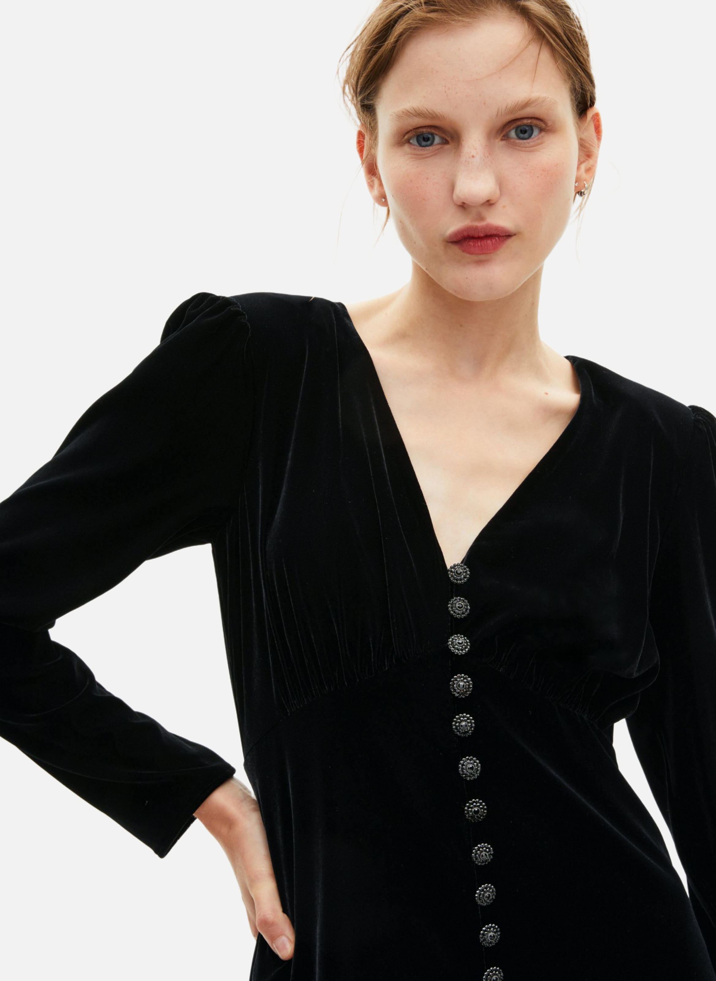 Long black dress THE KOOPLES Black